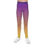 Youth Female Sport Compression Leggings- "Go Beyond" | Nextlevel NIL