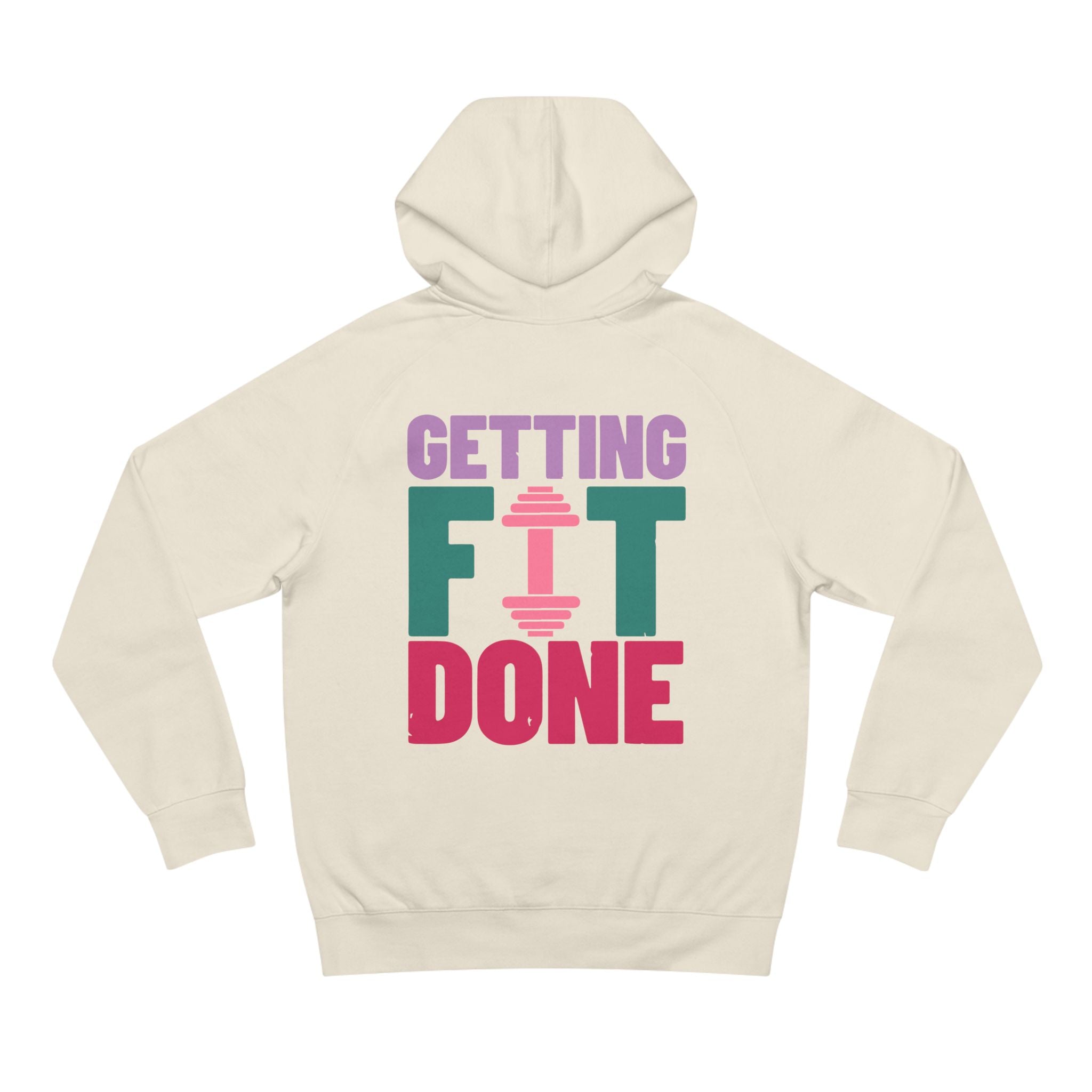 Getting Fit Done Hoodie | Unisex Athletic & Gym Wear by Nextlevel NIL