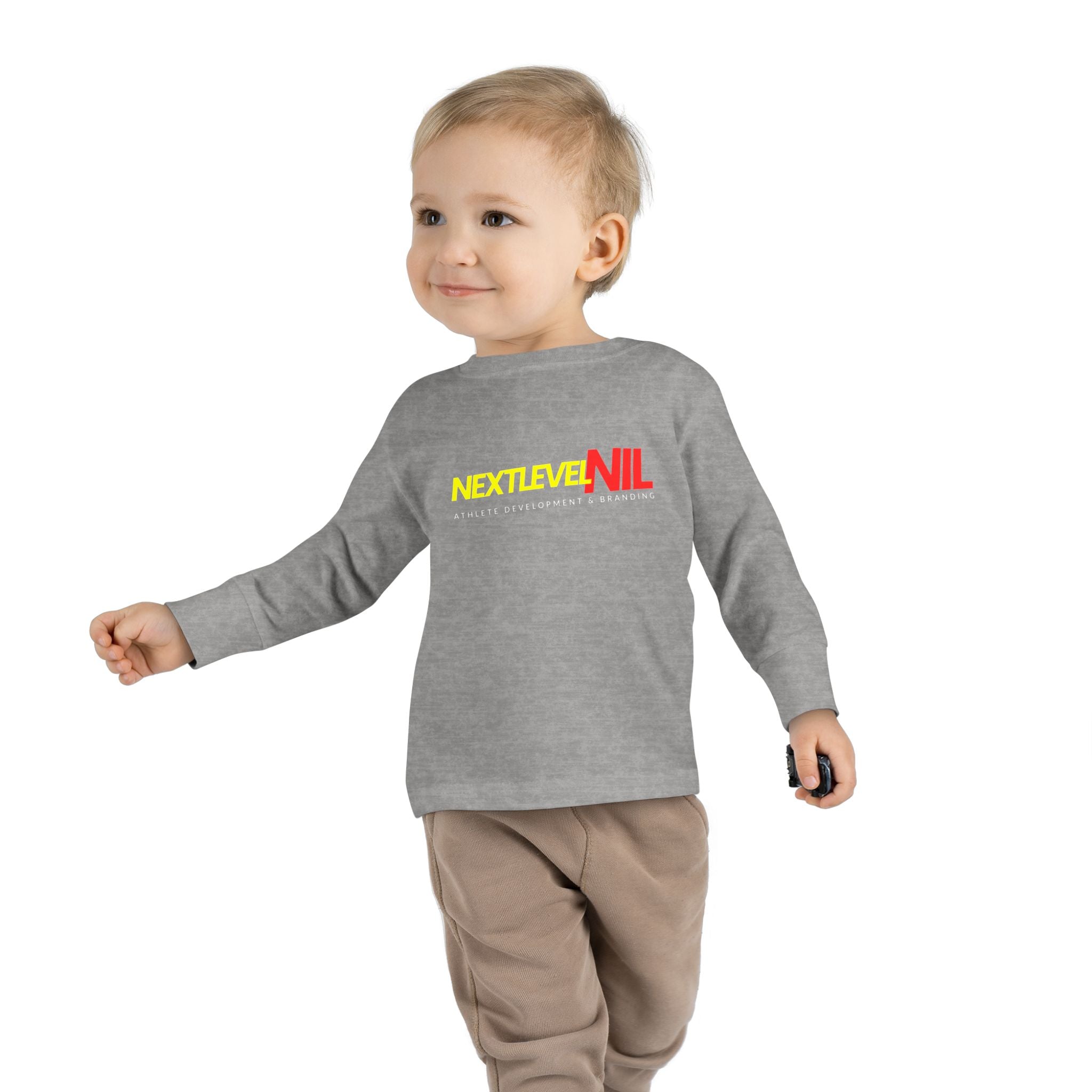 Next Level NIL Toddler Long Sleeve Tee - Fun & Stylish Kids Apparel
