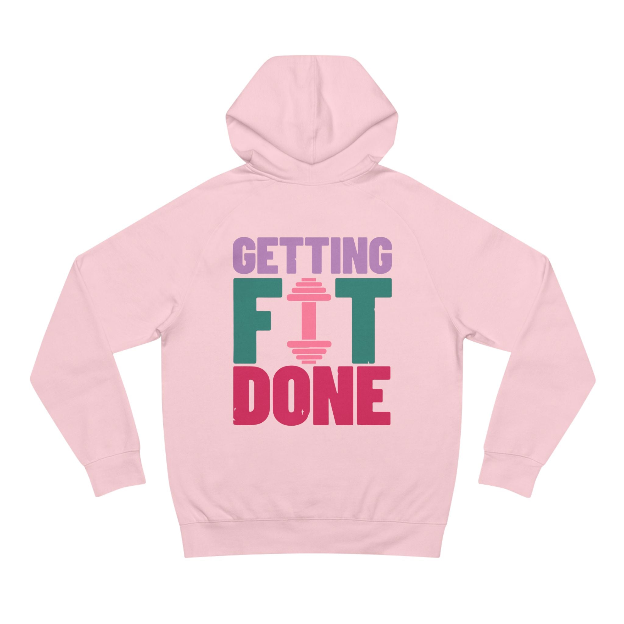 Getting Fit Done Hoodie | Unisex Athletic & Gym Wear by Nextlevel NIL