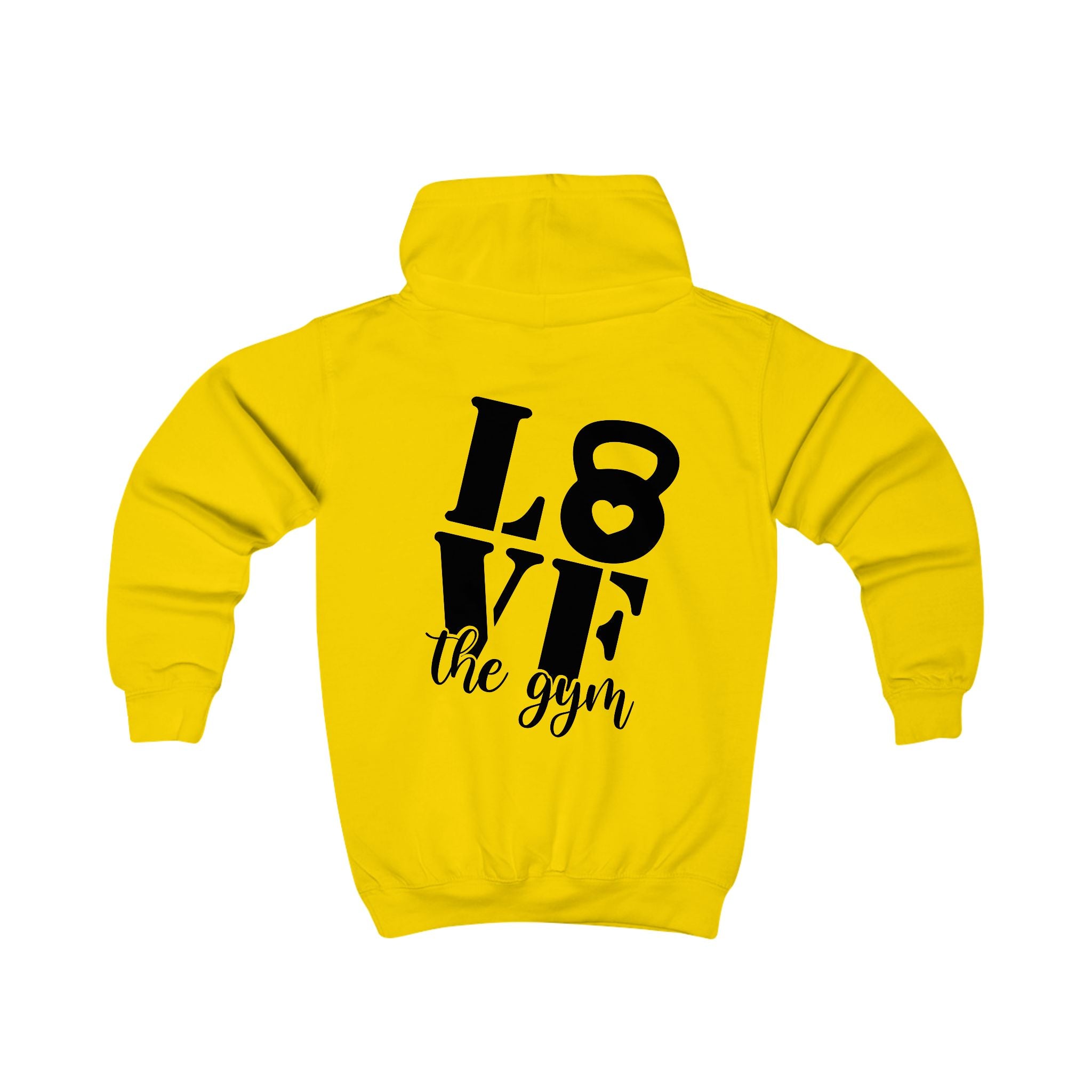 Kids Hoodie - "Love the Gym" | Nextlevel NIL