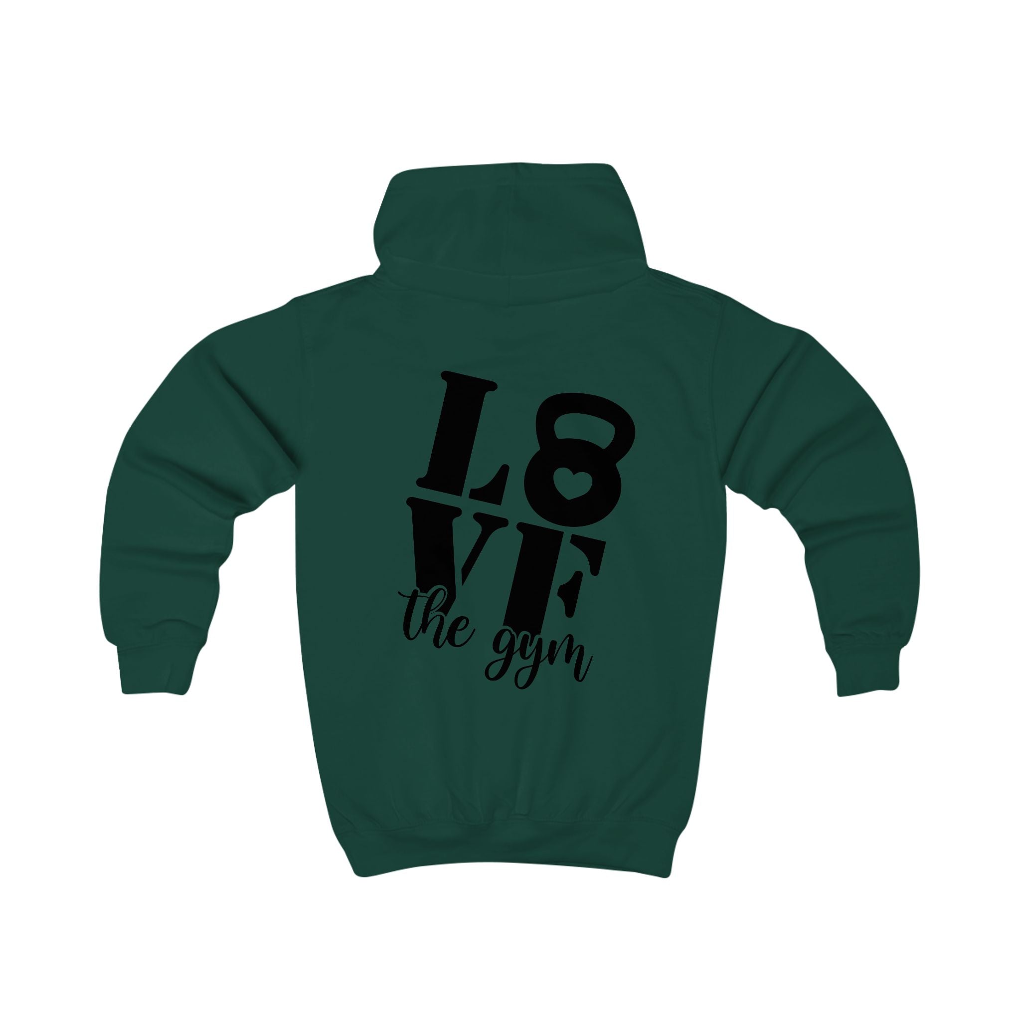 Kids Hoodie - "Love the Gym" | Nextlevel NIL