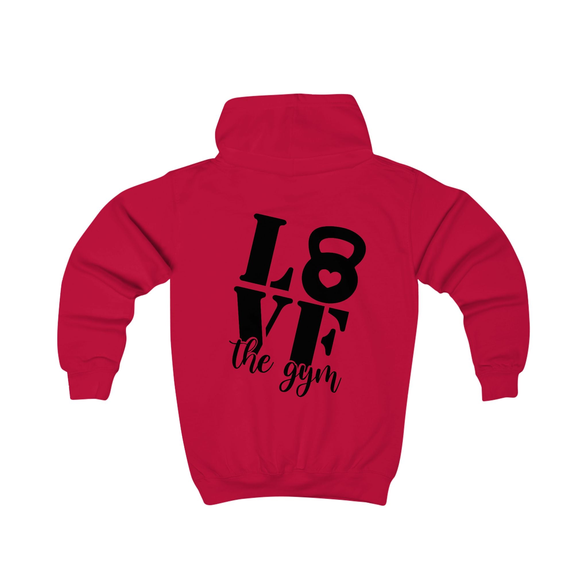 Kids Hoodie - "Love the Gym" | Nextlevel NIL