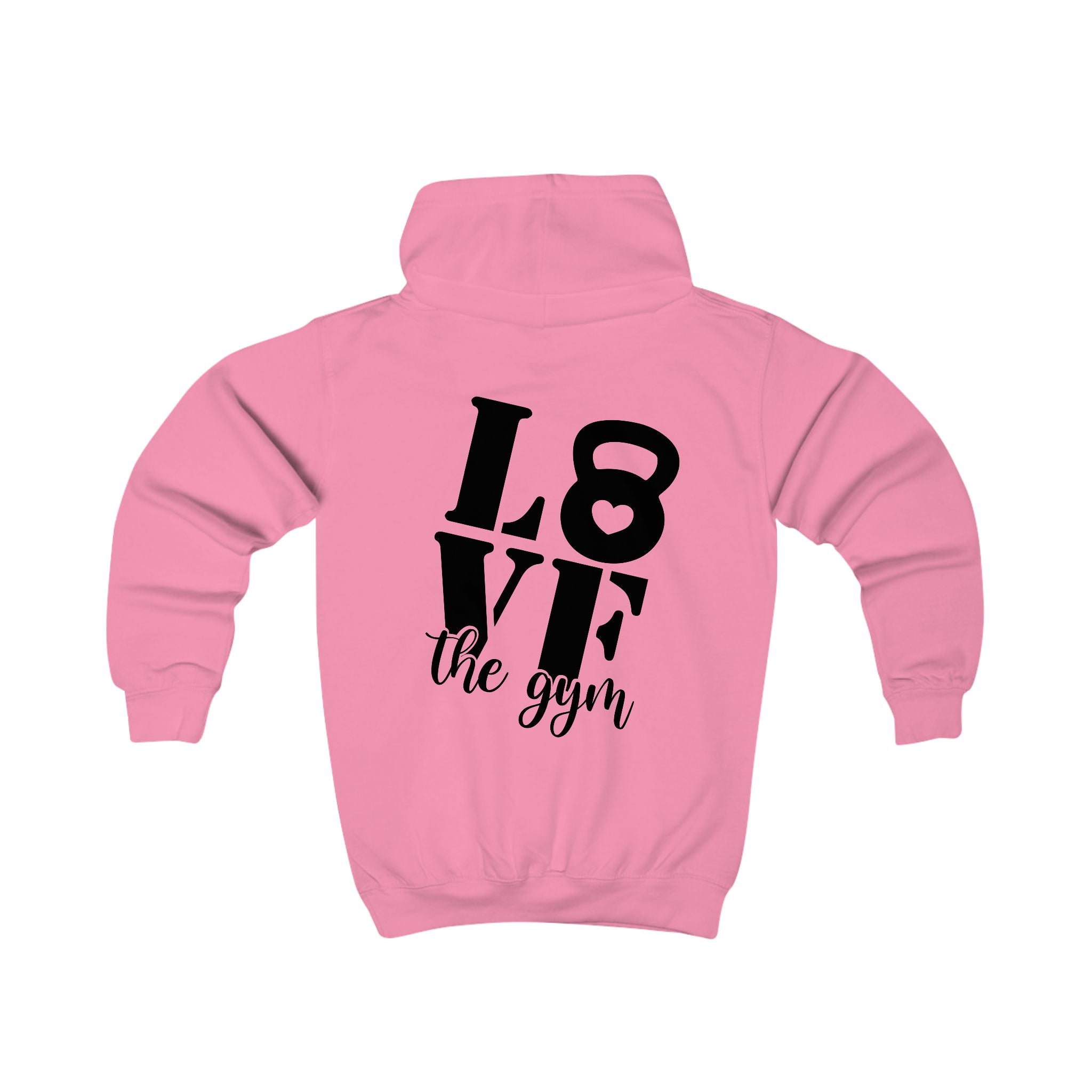 Kids Hoodie - "Love the Gym" | Nextlevel NIL