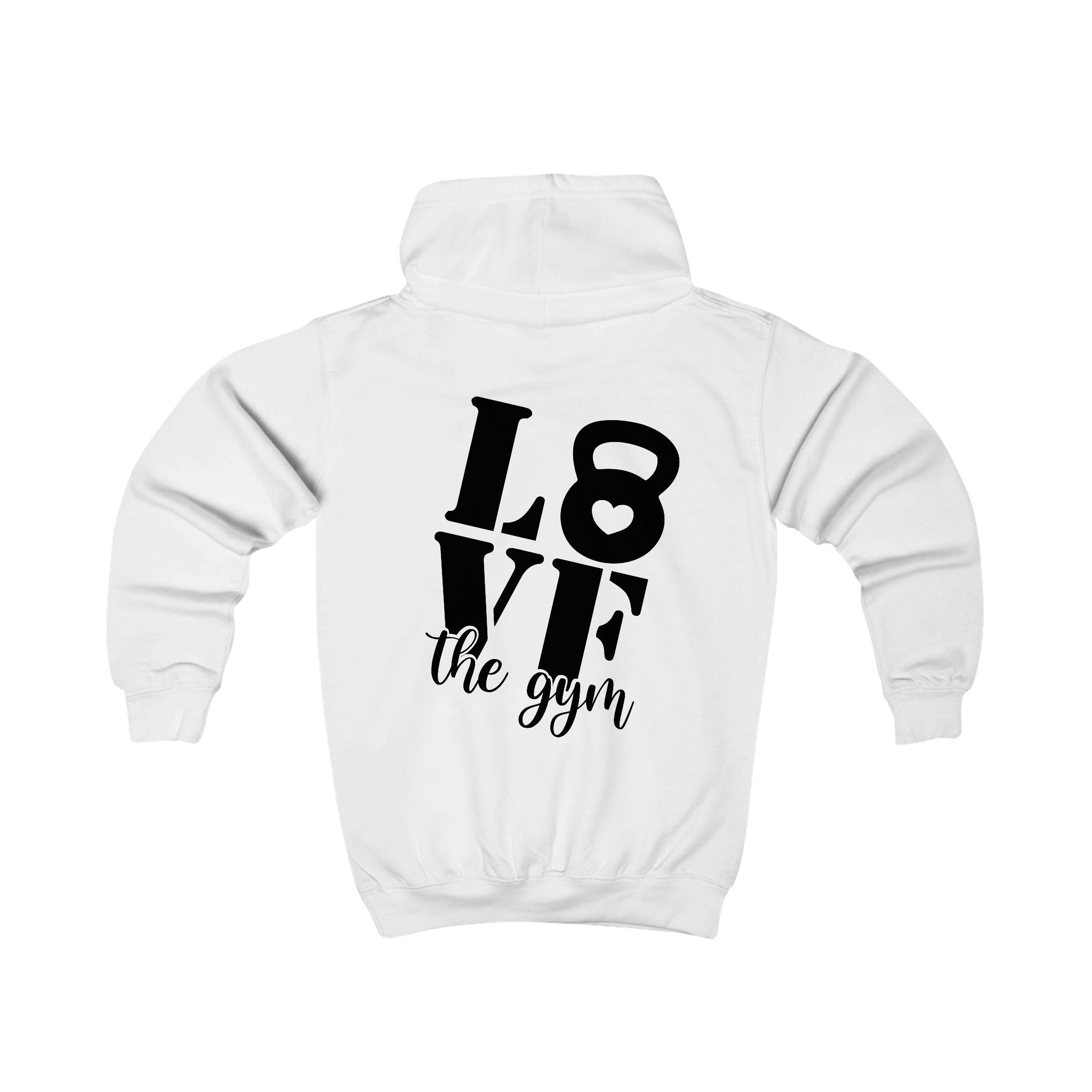 Kids Hoodie - "Love the Gym" | Nextlevel NIL