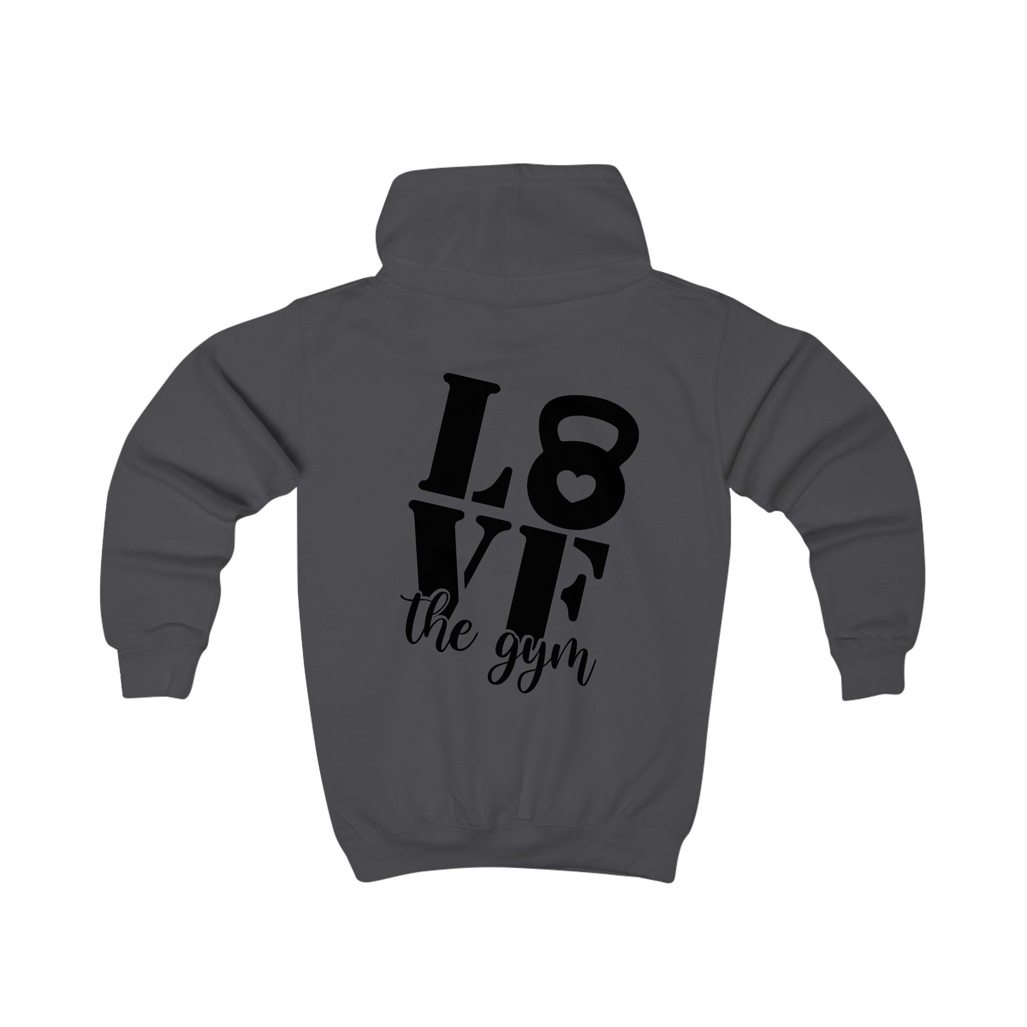 Kids Hoodie - "Love the Gym" | Nextlevel NIL