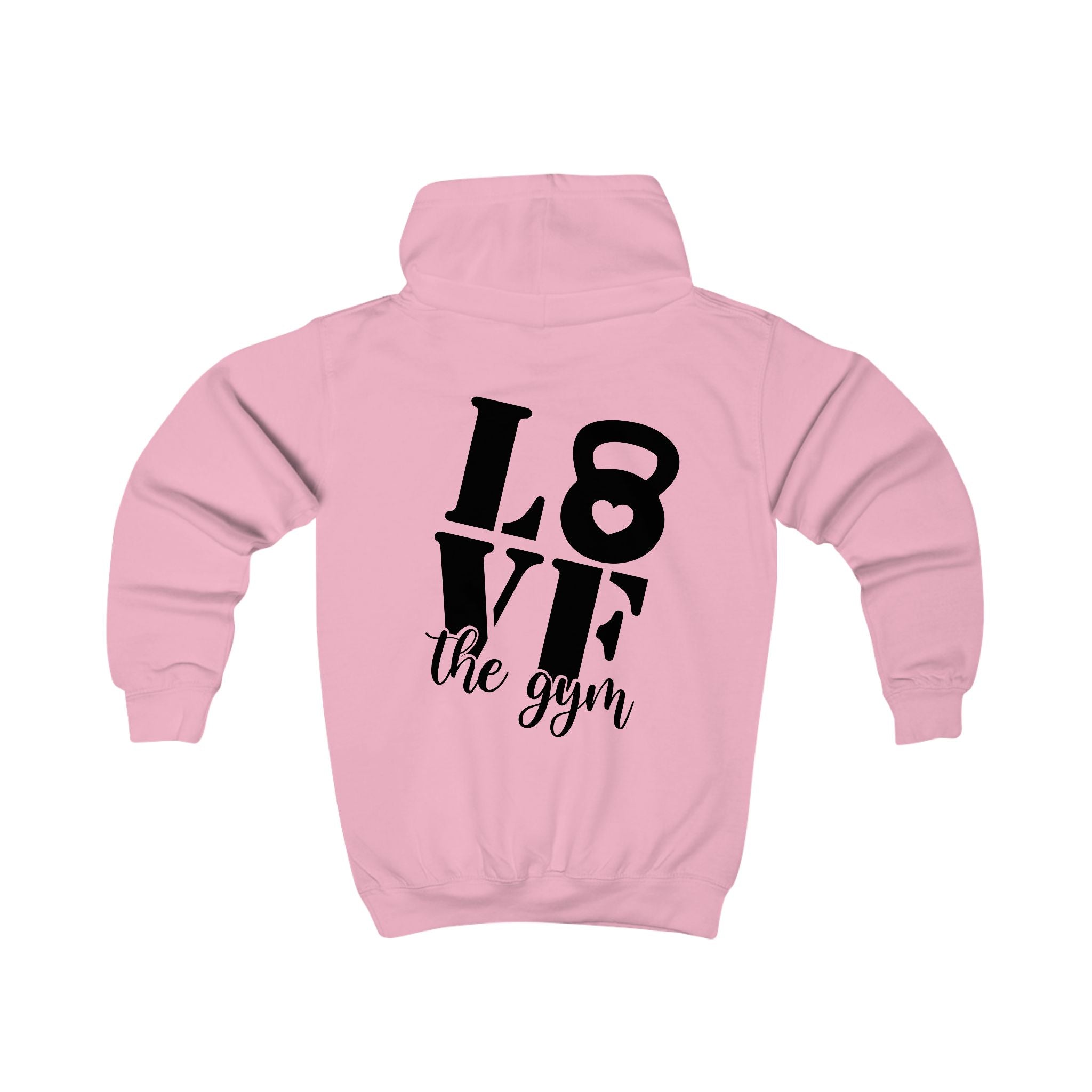 Kids Hoodie - "Love the Gym" | Nextlevel NIL