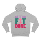 Getting Fit Done Hoodie | Unisex Athletic & Gym Wear by Nextlevel NIL