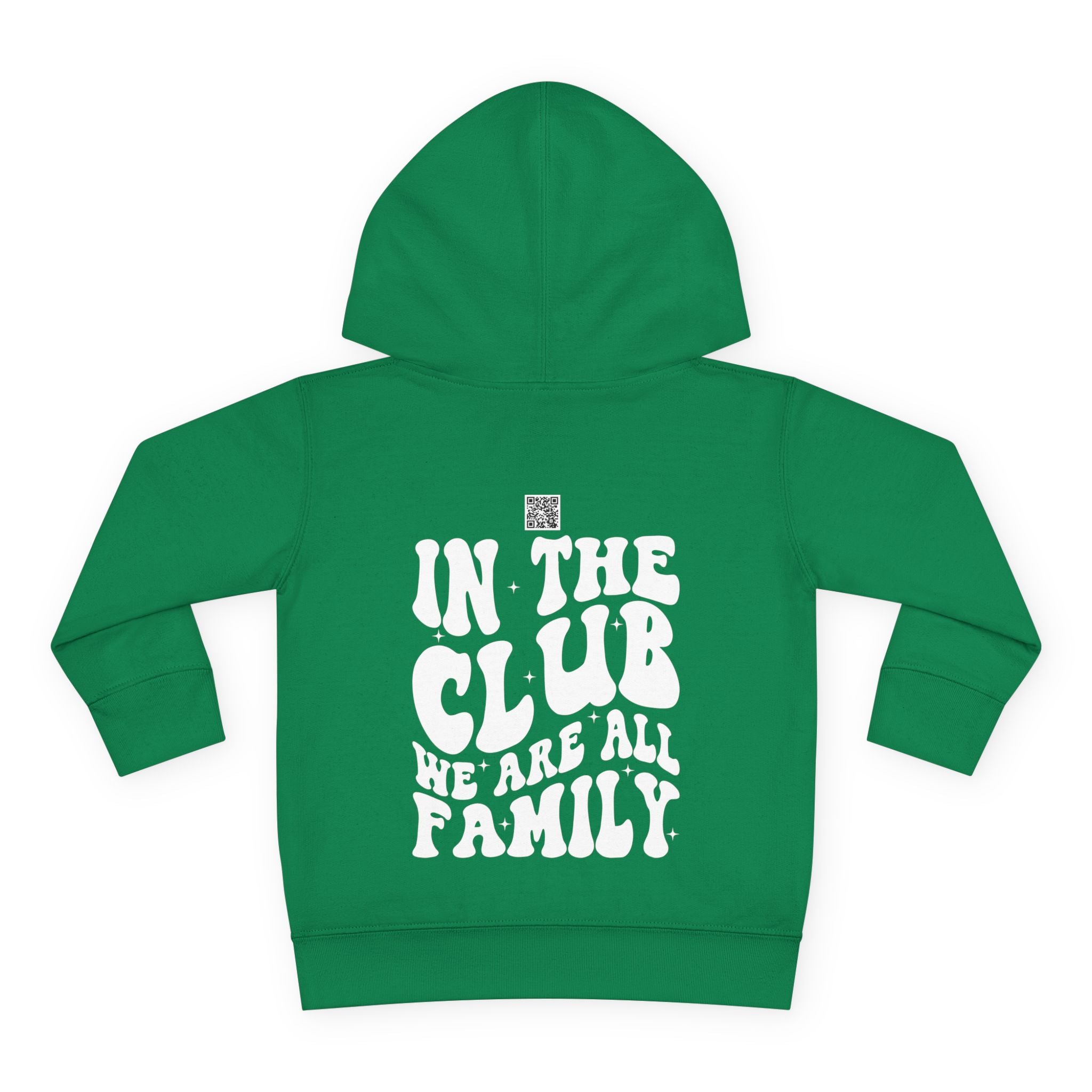 Toddler Hoodie- "In The Club, We Are All Family" | Nextlevel NIL