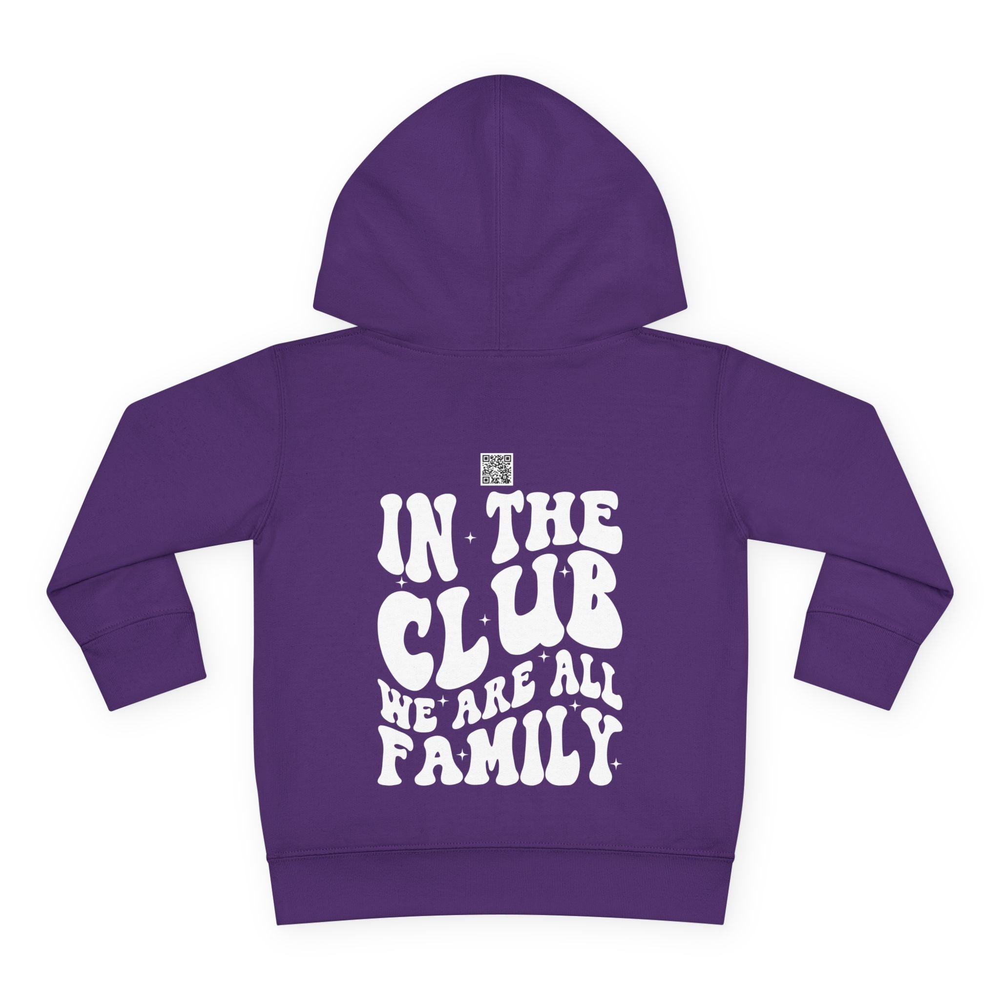 Toddler Hoodie- "In The Club, We Are All Family" | Nextlevel NIL