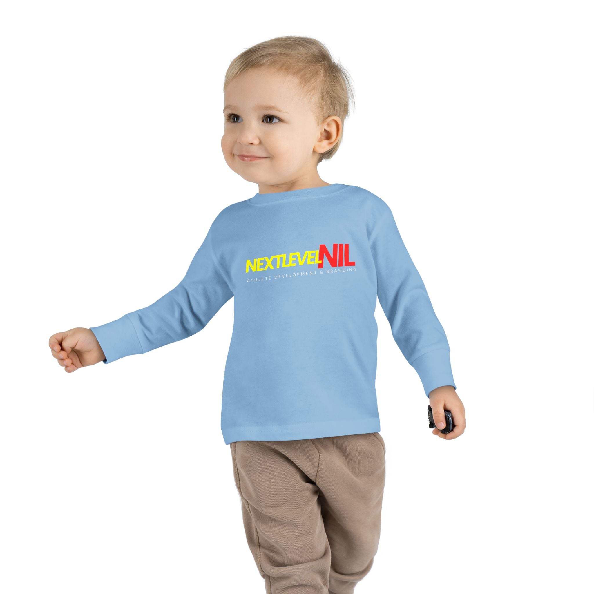 Next Level NIL Toddler Long Sleeve Tee - Fun & Stylish Kids Apparel