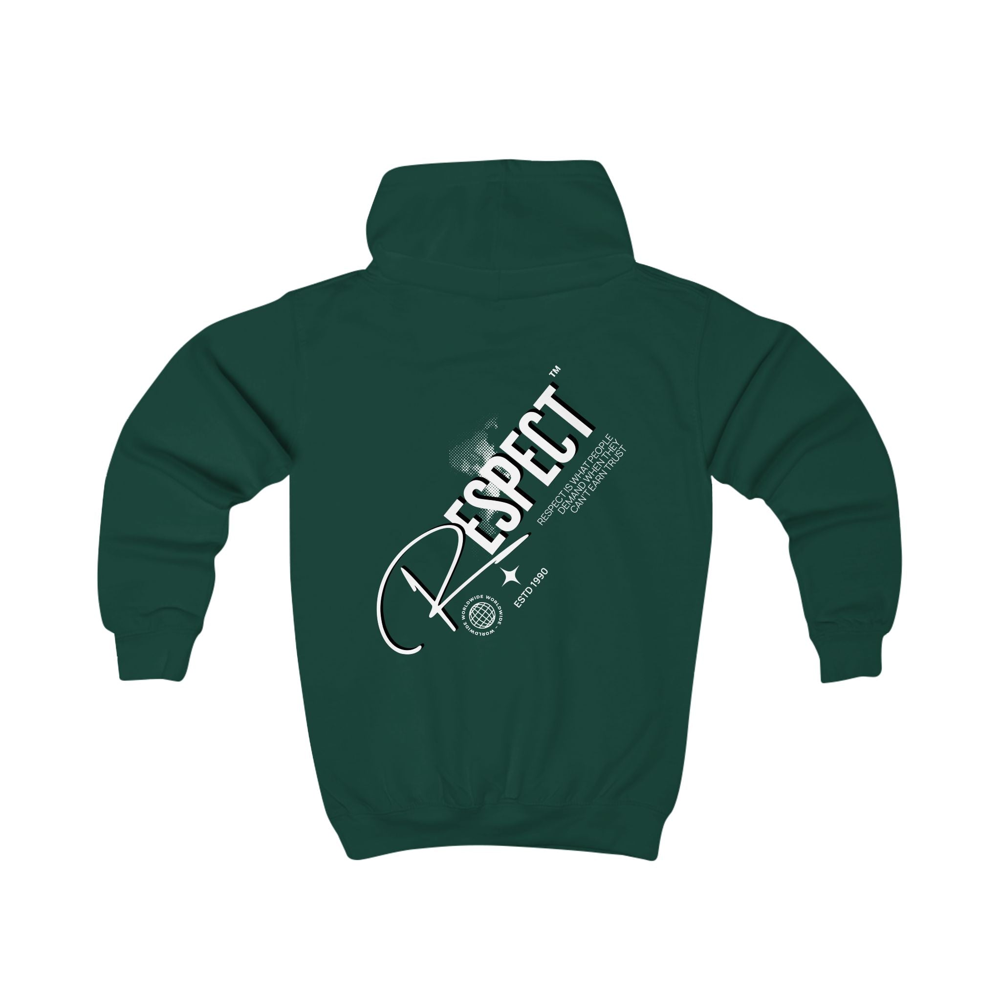 Kids Hoodie - "Respect"  | Nextlevel NIL