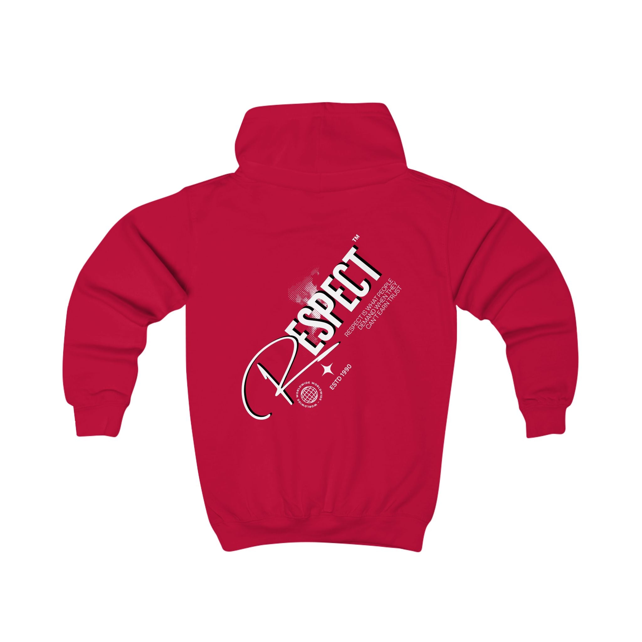 Kids Hoodie - "Respect"  | Nextlevel NIL