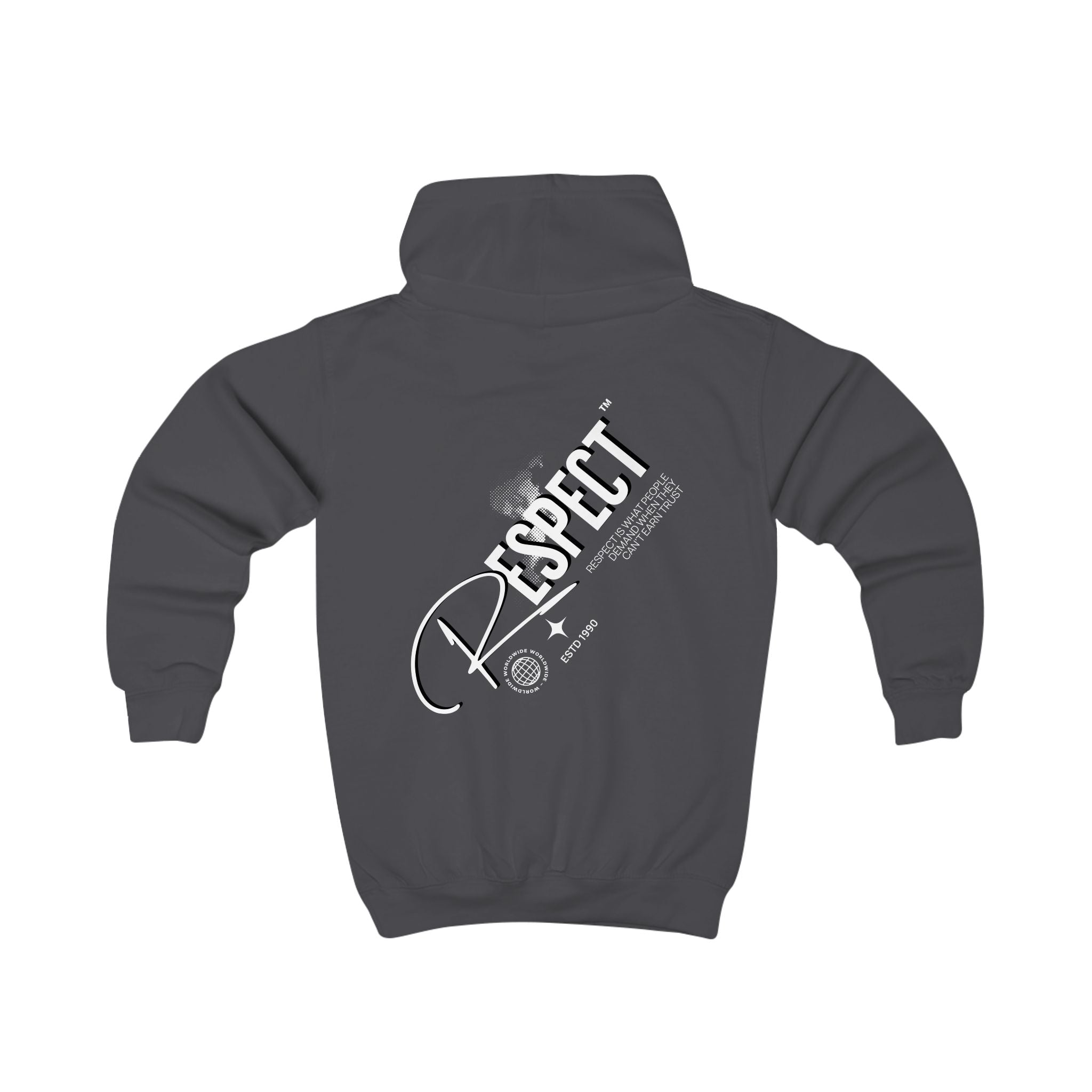 Kids Hoodie - "Respect"  | Nextlevel NIL