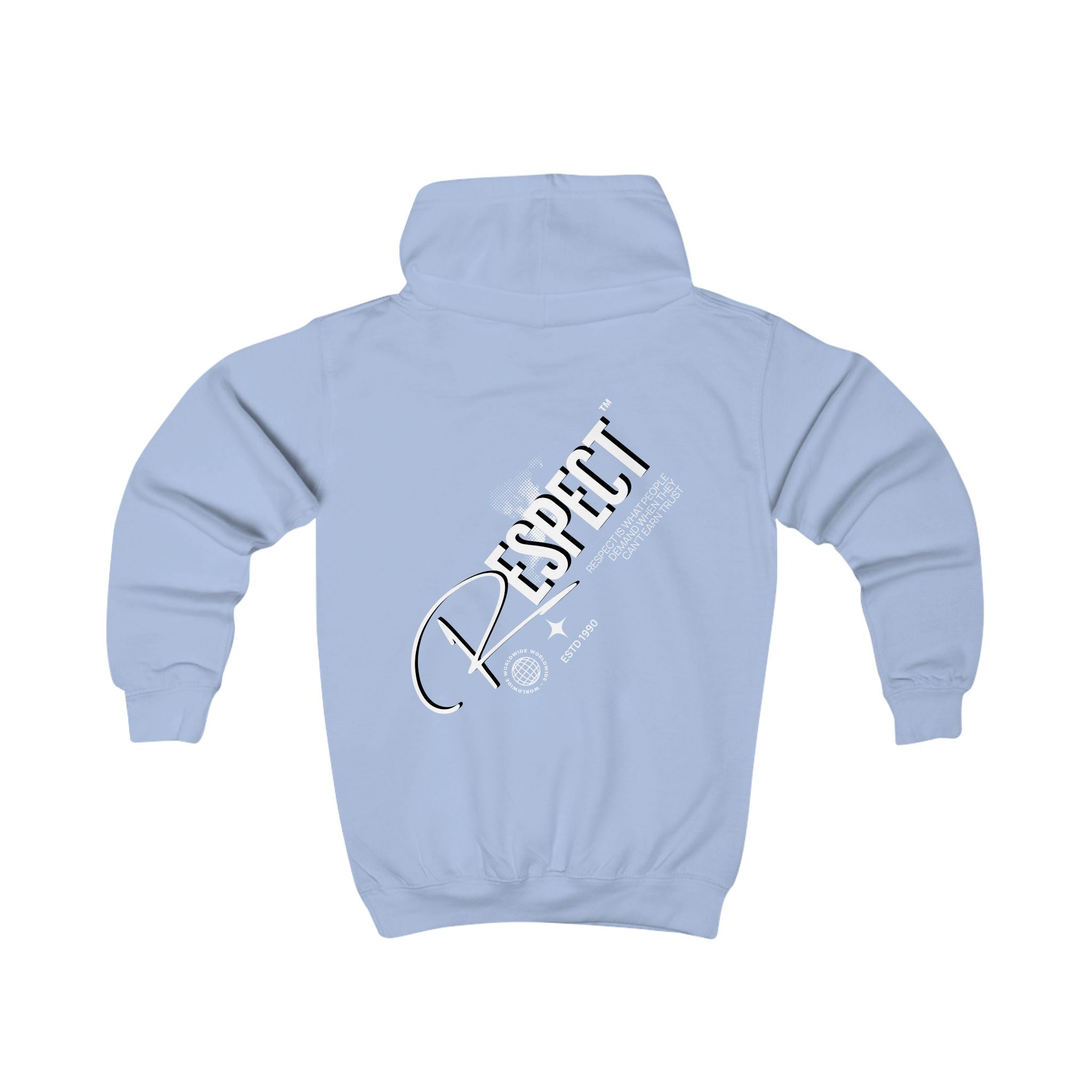 Kids Hoodie - "Respect"  | Nextlevel NIL