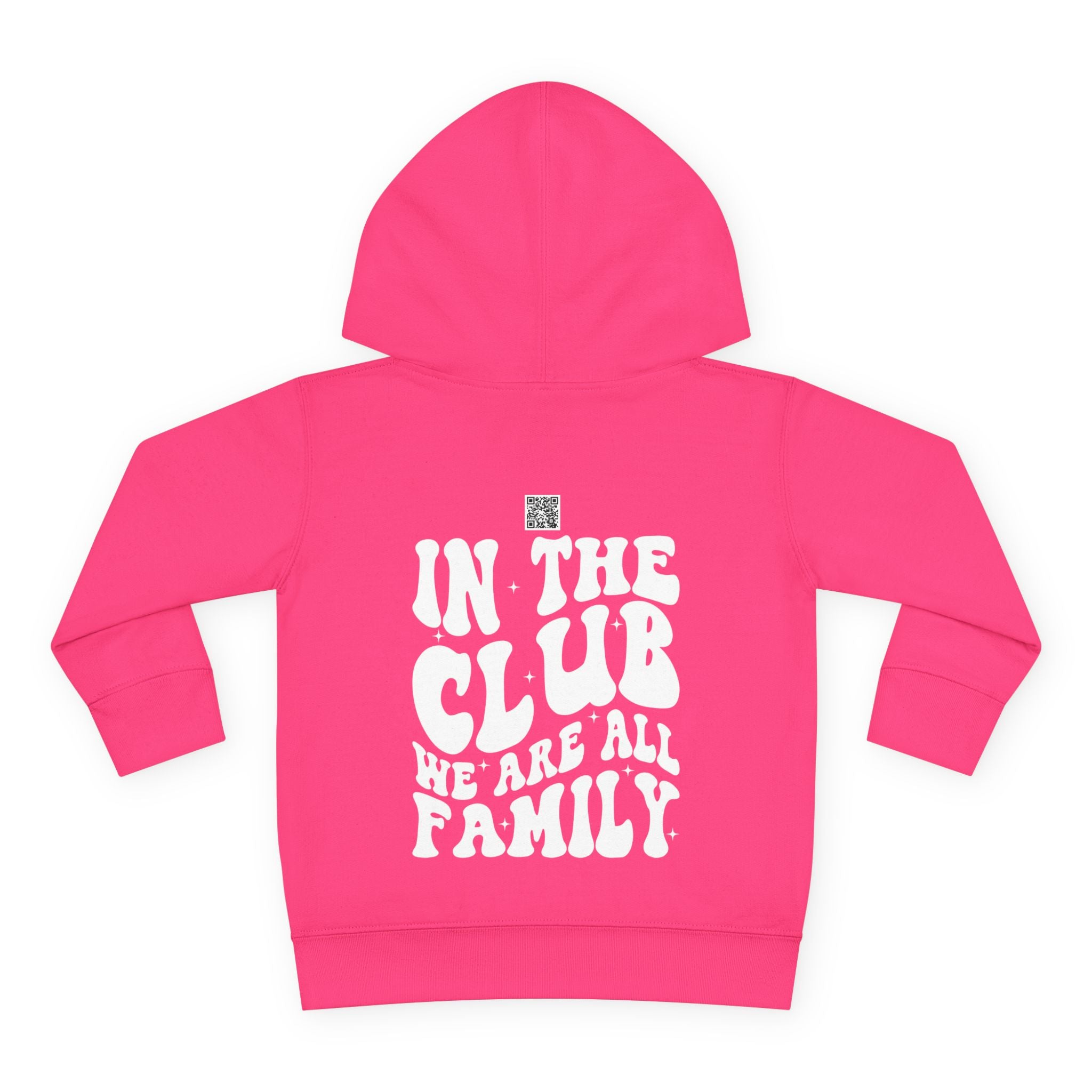 Toddler Hoodie- "In The Club, We Are All Family" | Nextlevel NIL