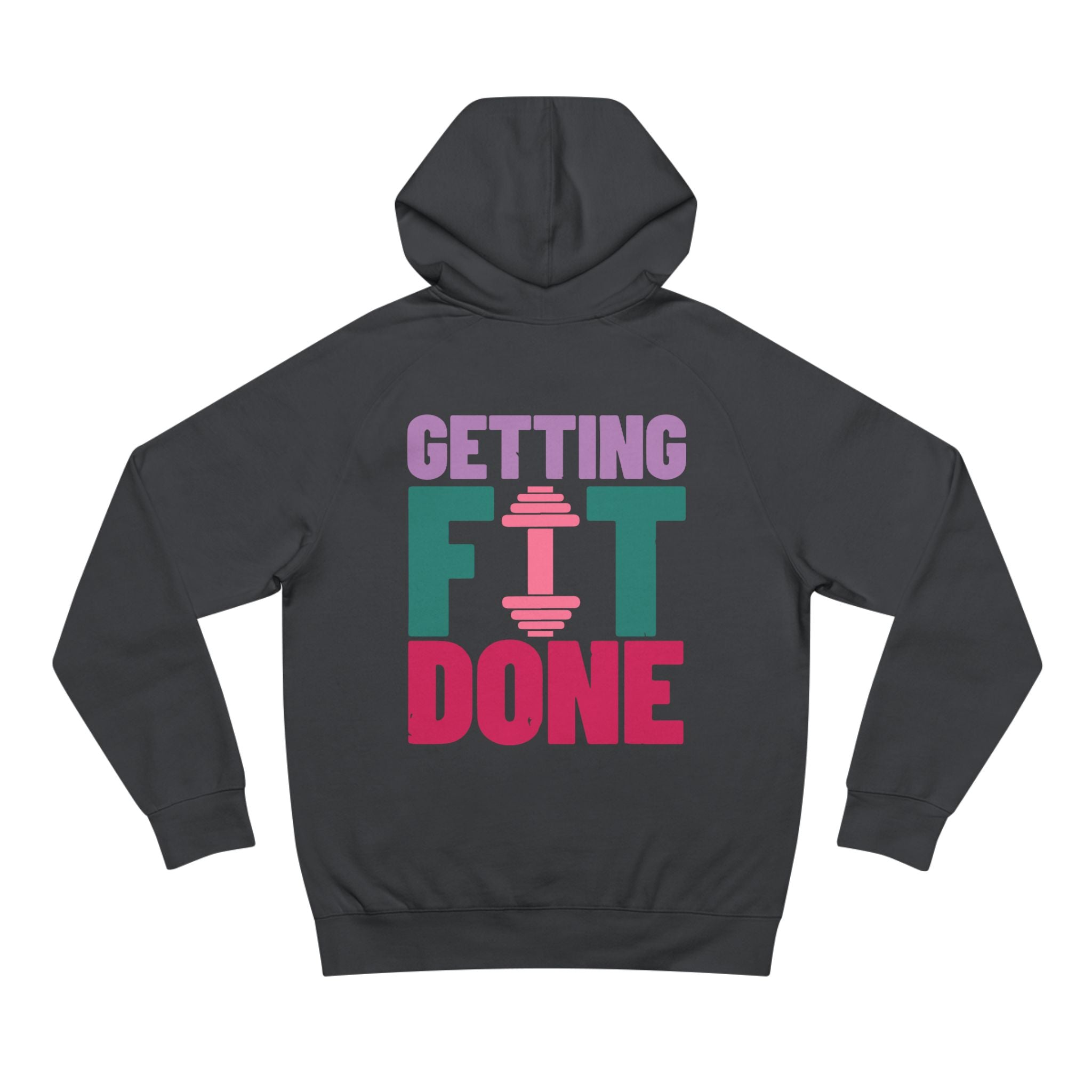 Getting Fit Done Hoodie | Unisex Athletic & Gym Wear by Nextlevel NIL