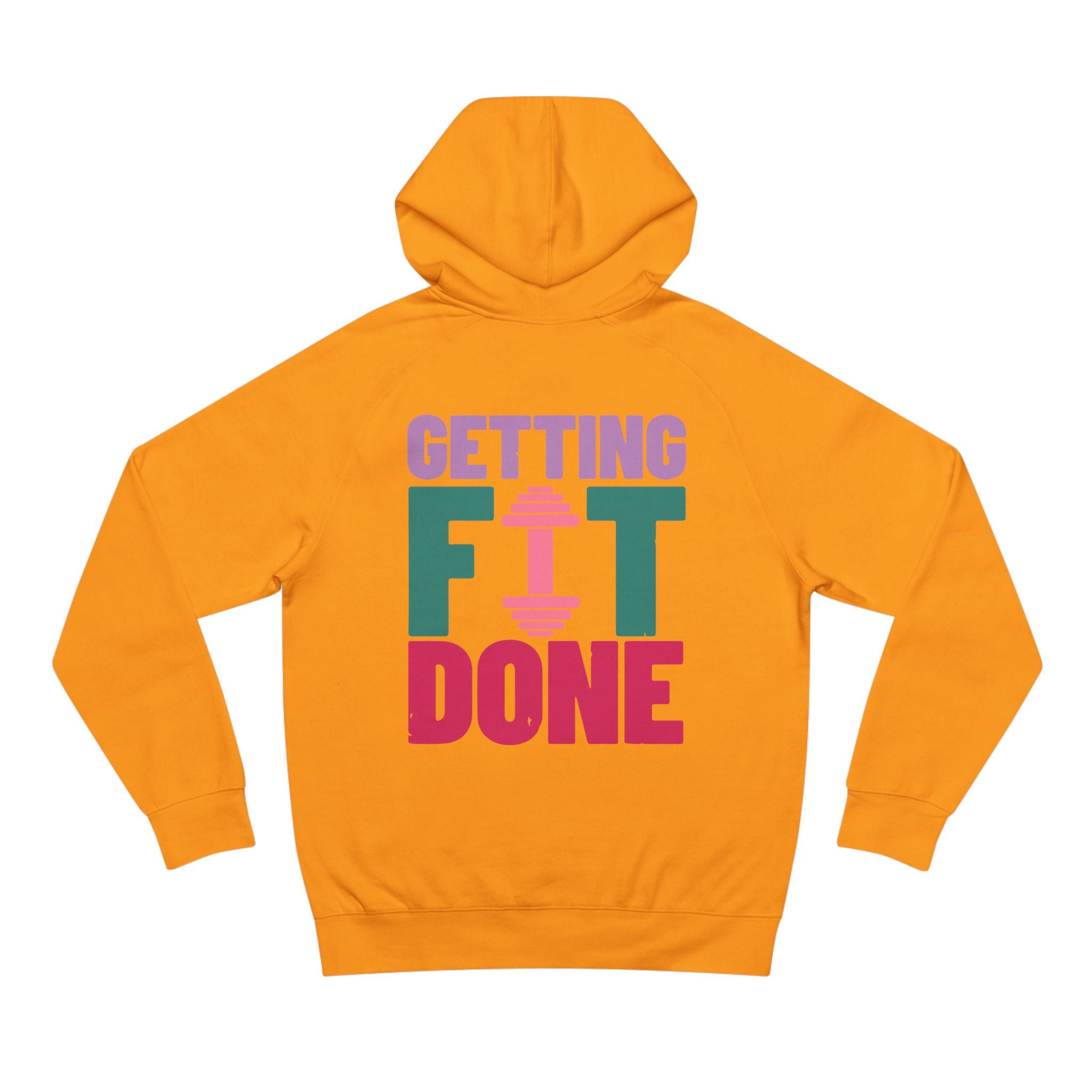 Getting Fit Done Hoodie | Unisex Athletic & Gym Wear by Nextlevel NIL