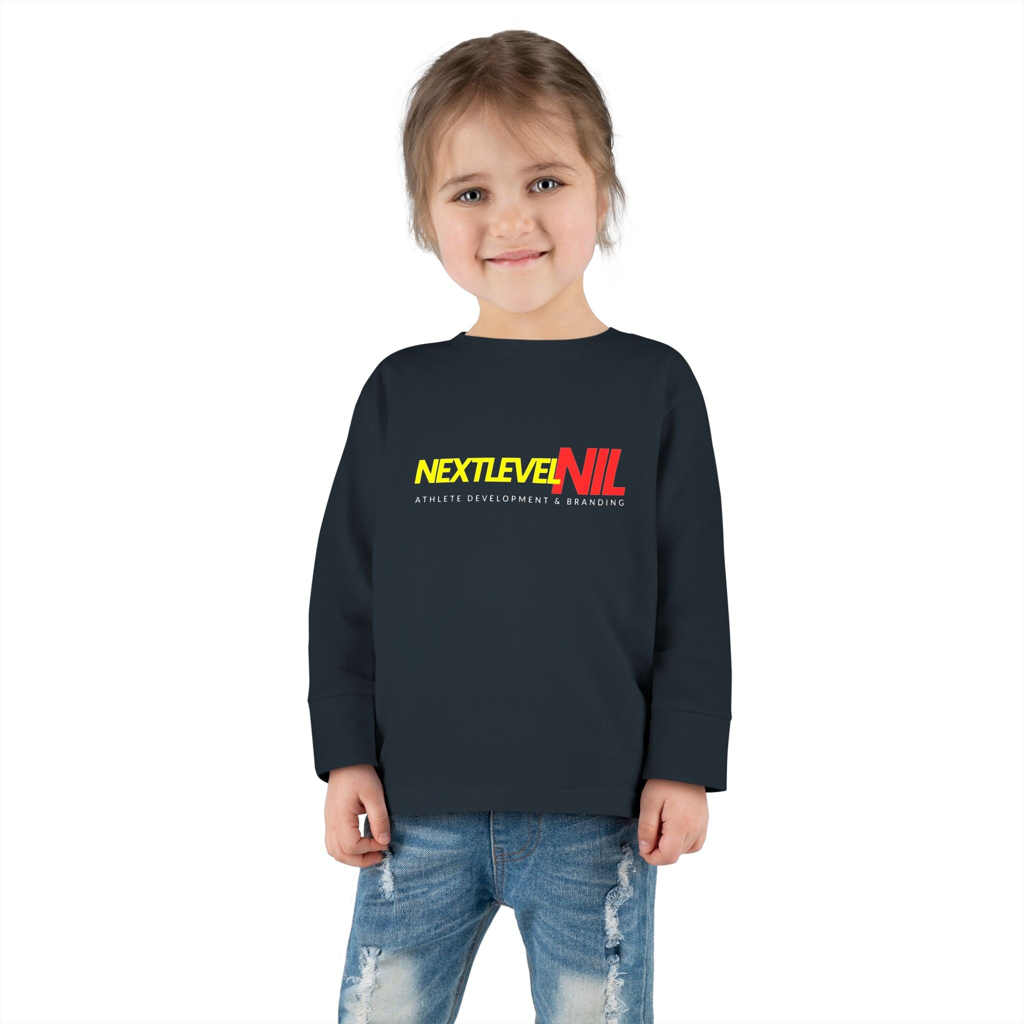 Next Level NIL Toddler Long Sleeve Tee - Fun & Stylish Kids Apparel