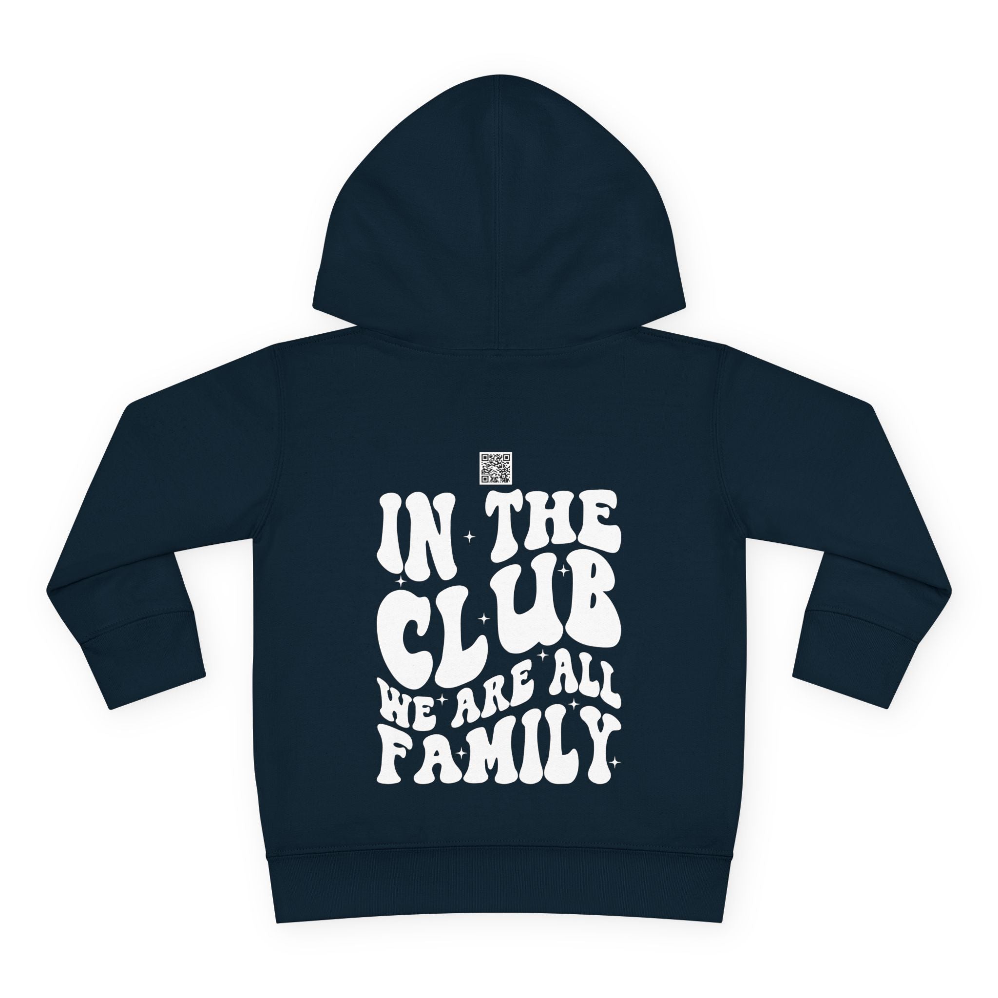 Toddler Hoodie- "In The Club, We Are All Family" | Nextlevel NIL