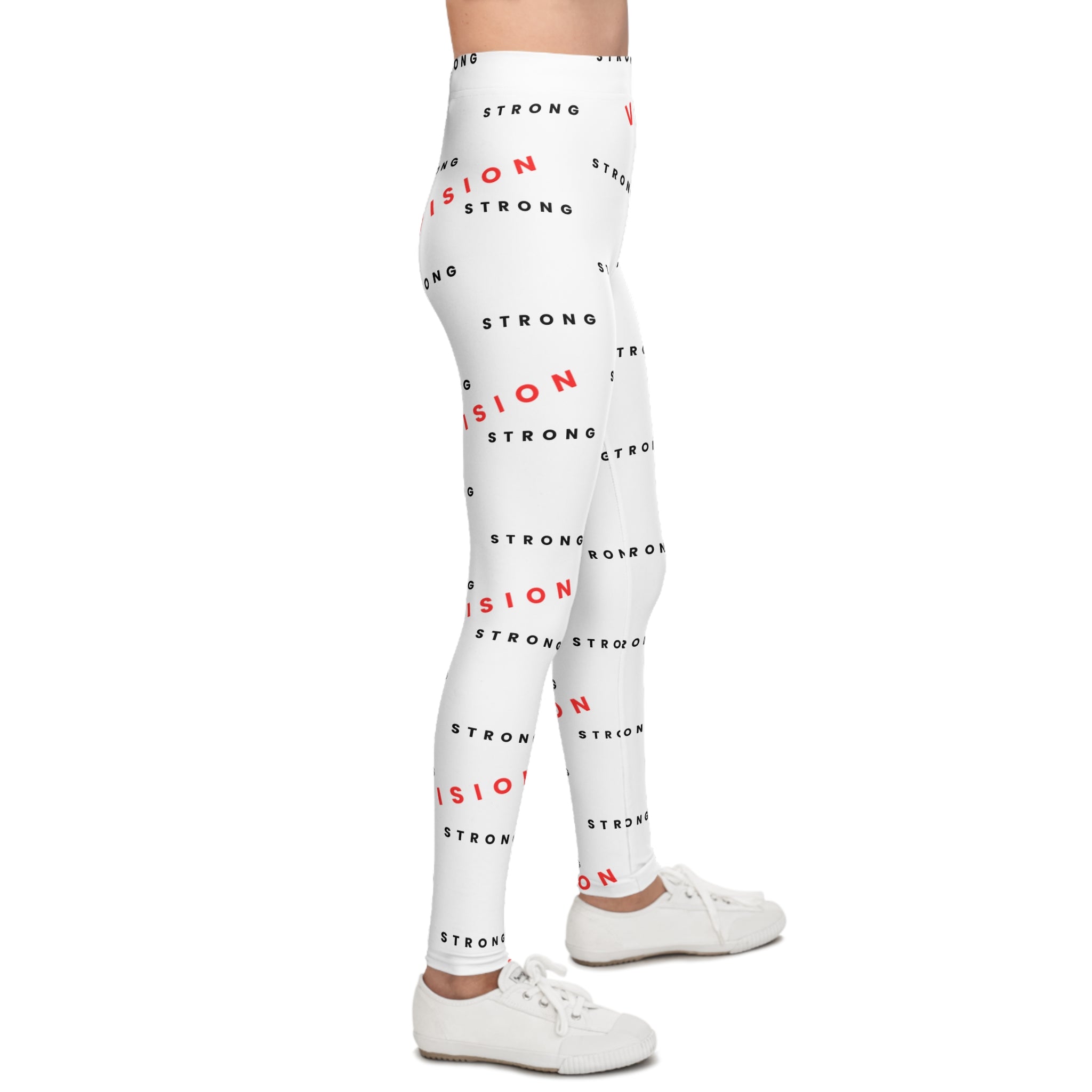 Youth Unisex Sport Compression Leggings- "Vision Strong" | Nextlevel NIL