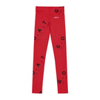 Youth Unisex Sport Compression Leggings- "GOAT" God Over All Things Pattern | Nextlevel NIL