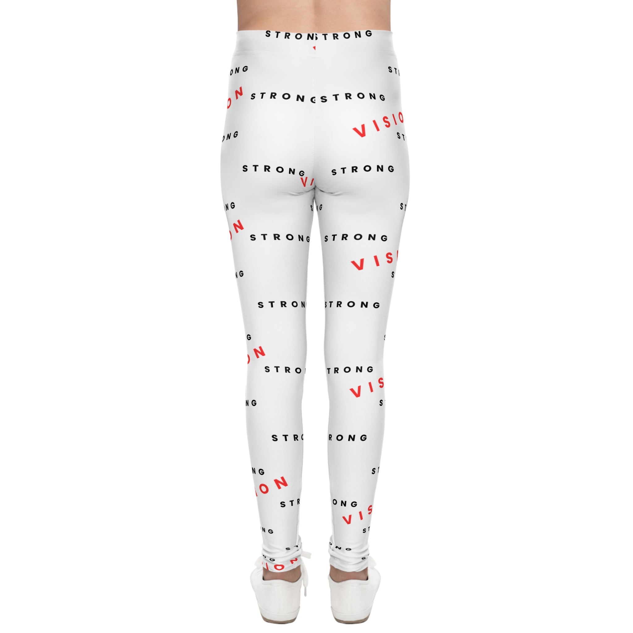 Youth Unisex Sport Compression Leggings- "Vision Strong" | Nextlevel NIL