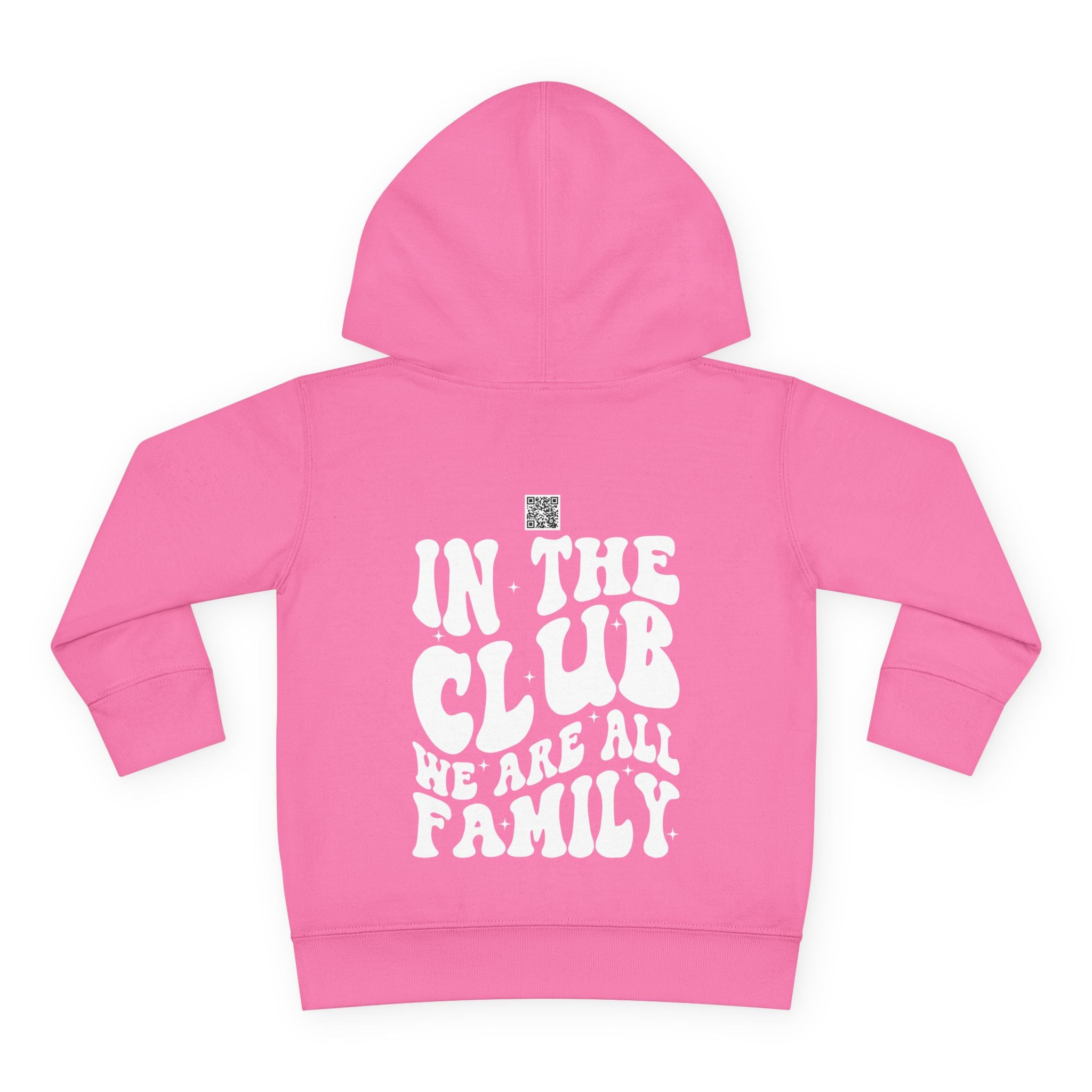 Toddler Hoodie- "In The Club, We Are All Family" | Nextlevel NIL