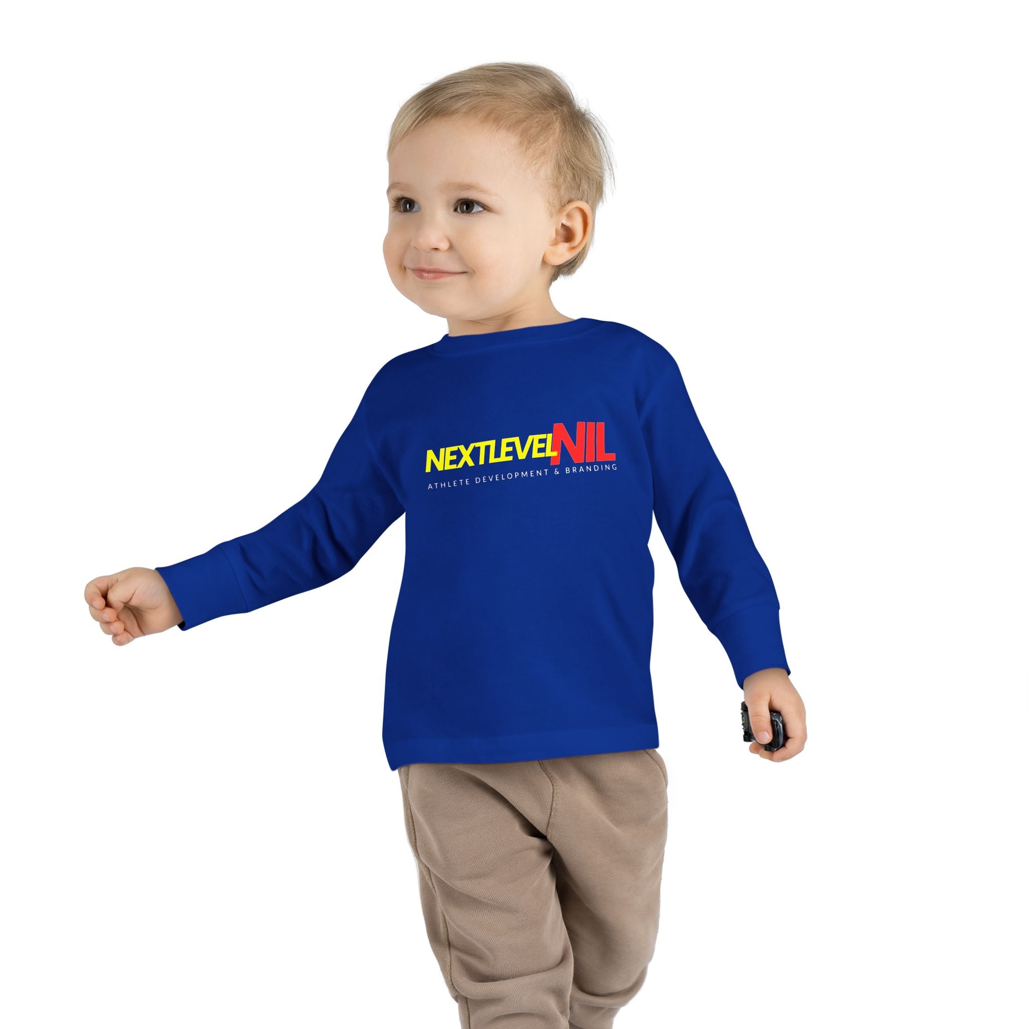 Next Level NIL Toddler Long Sleeve Tee - Fun & Stylish Kids Apparel