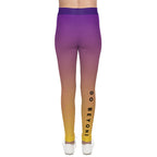 Youth Female Sport Compression Leggings- "Go Beyond" | Nextlevel NIL