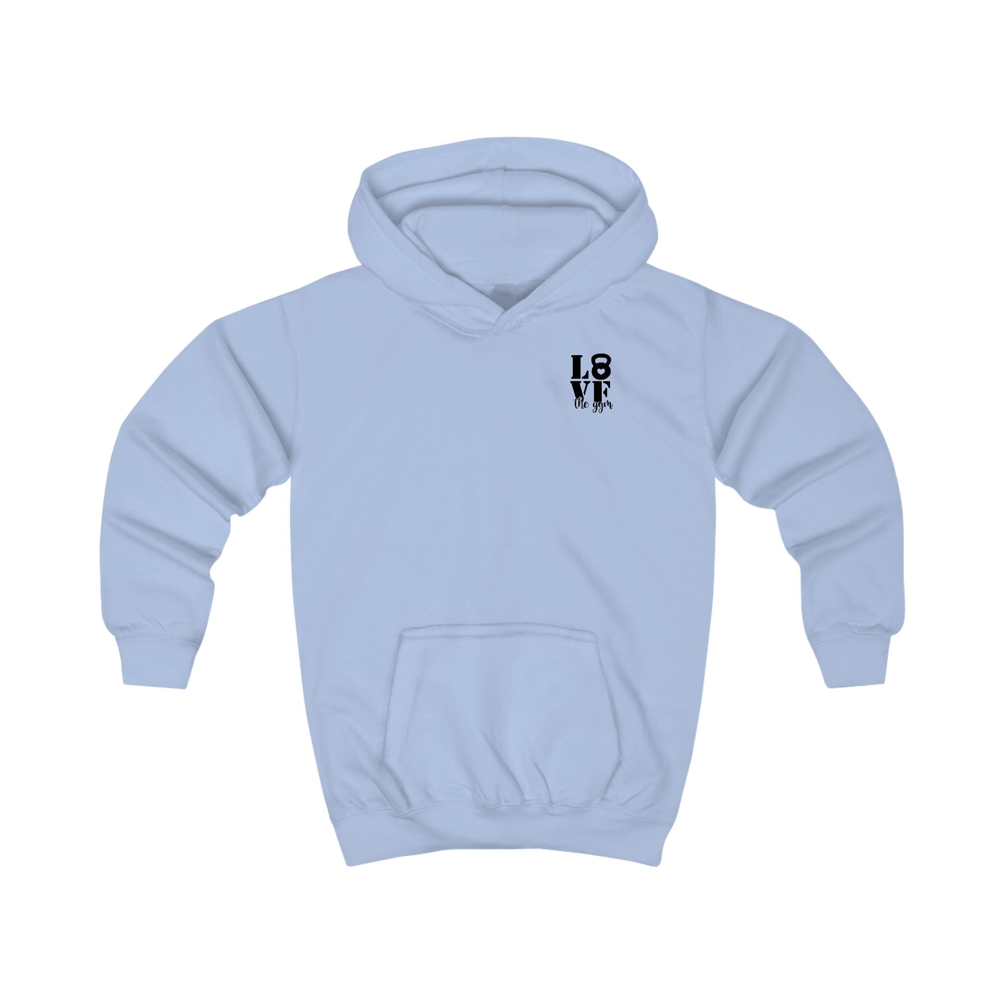 Kids Hoodie - "Love the Gym" | Nextlevel NIL