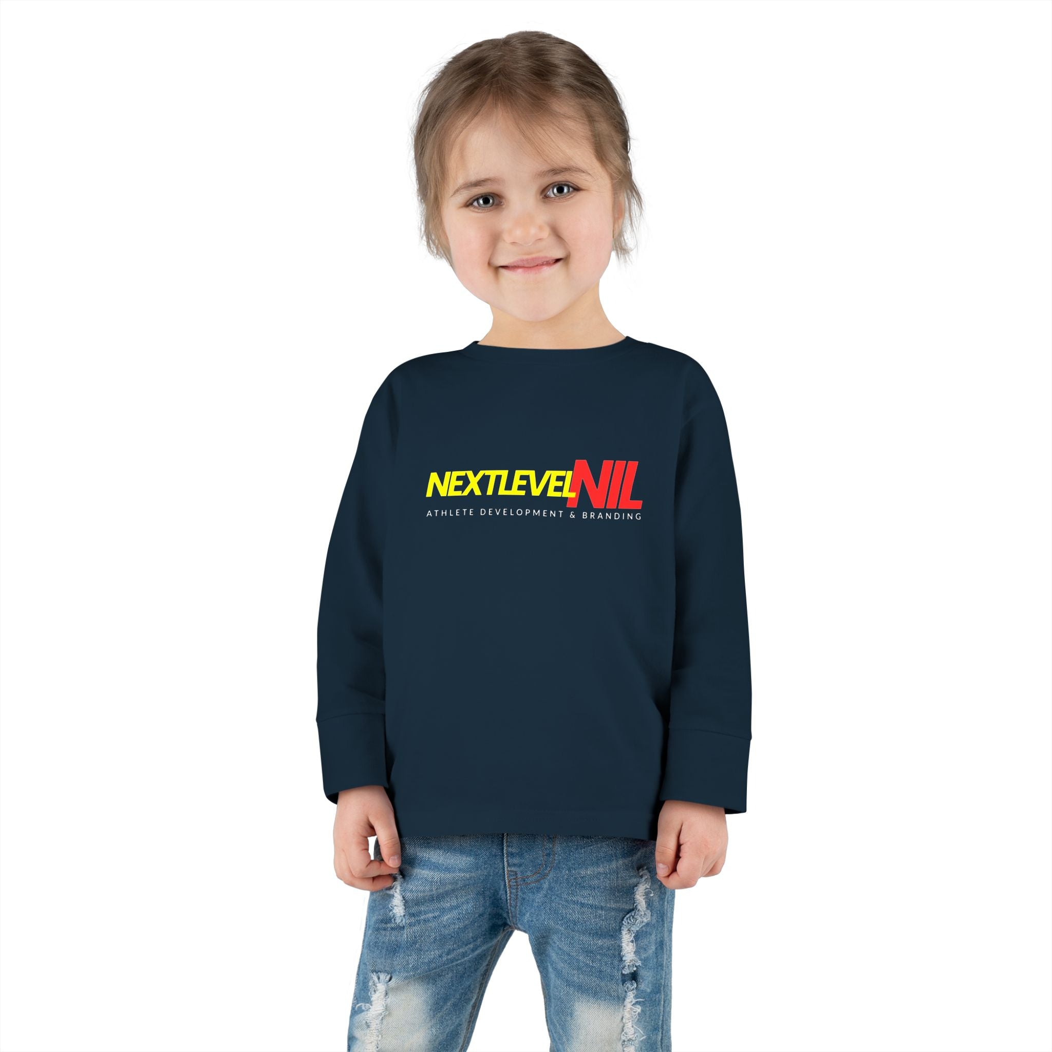 Next Level NIL Toddler Long Sleeve Tee - Fun & Stylish Kids Apparel