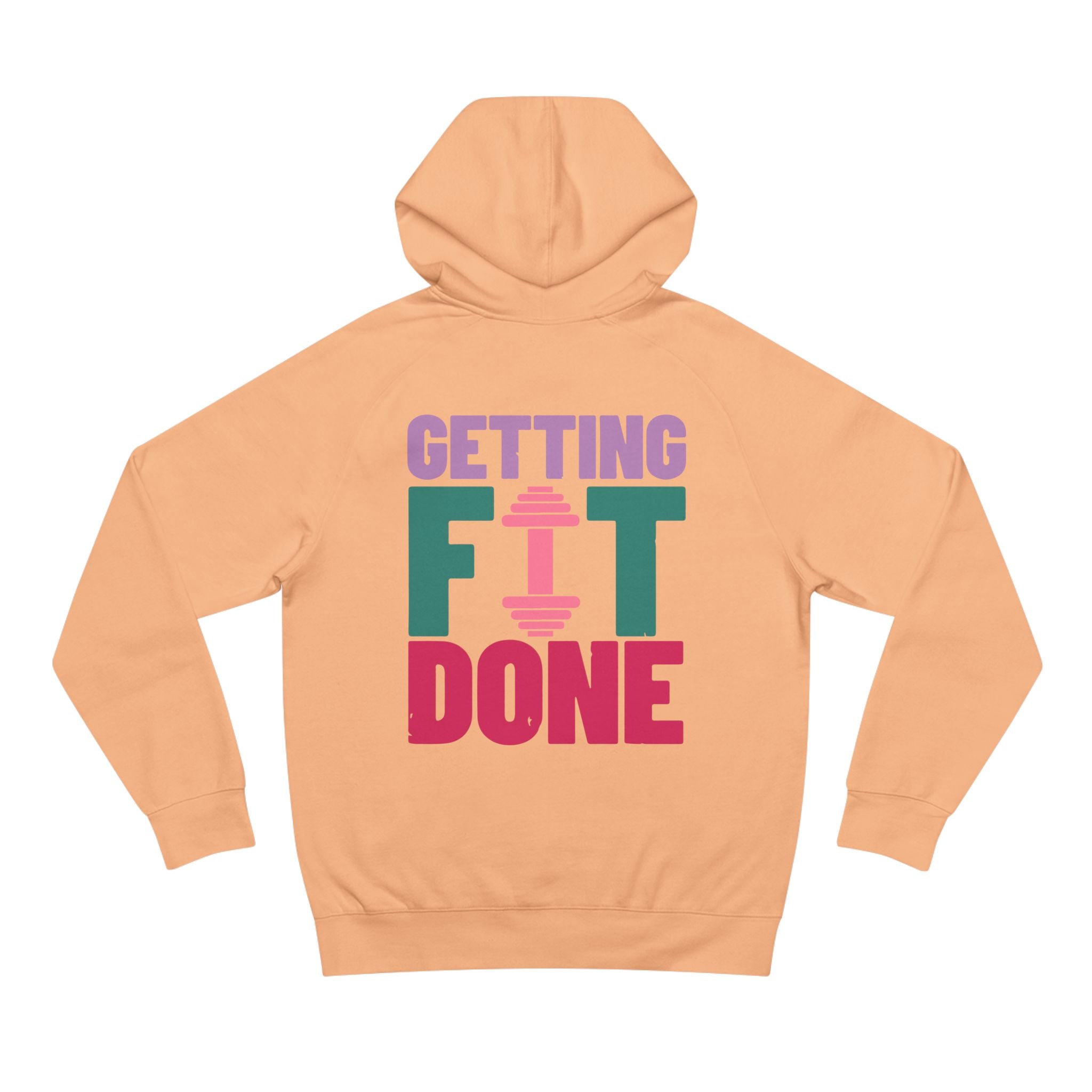 Getting Fit Done Hoodie | Unisex Athletic & Gym Wear by Nextlevel NIL