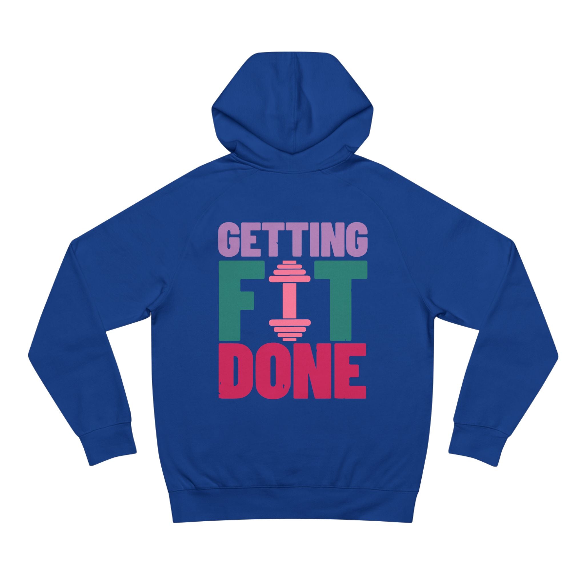 Getting Fit Done Hoodie | Unisex Athletic & Gym Wear by Nextlevel NIL