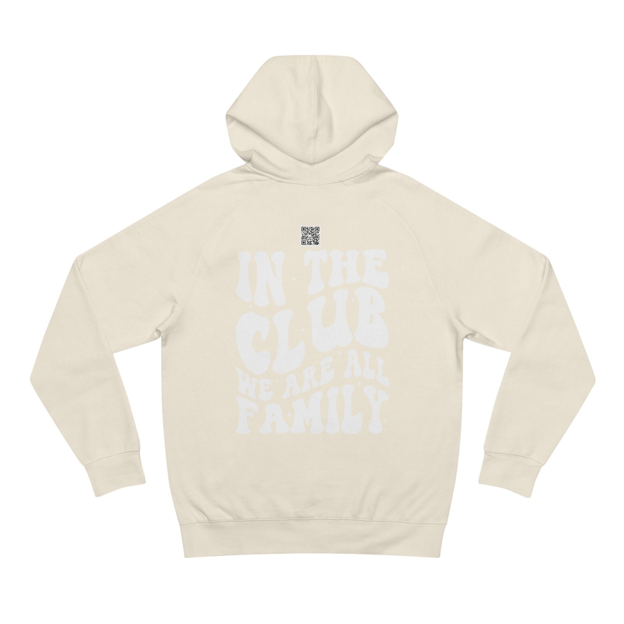 In Da Club We All Family Unisex Hoodie | Nextlevel NIL Athletic Streetwear