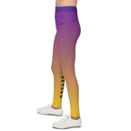 Youth Female Sport Compression Leggings- "Go Beyond" | Nextlevel NIL