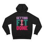 Getting Fit Done Hoodie | Unisex Athletic & Gym Wear by Nextlevel NIL