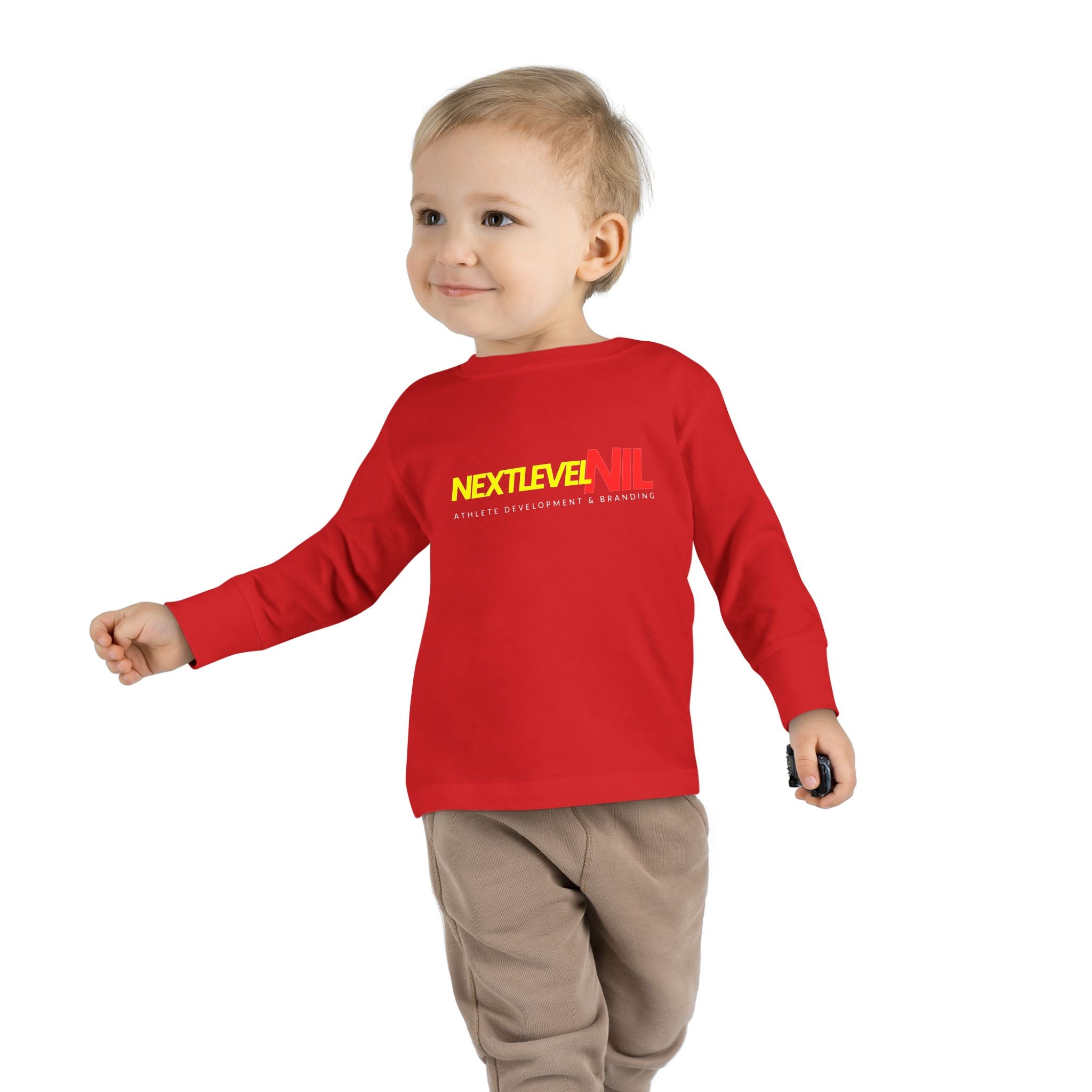 Next Level NIL Toddler Long Sleeve Tee - Fun & Stylish Kids Apparel