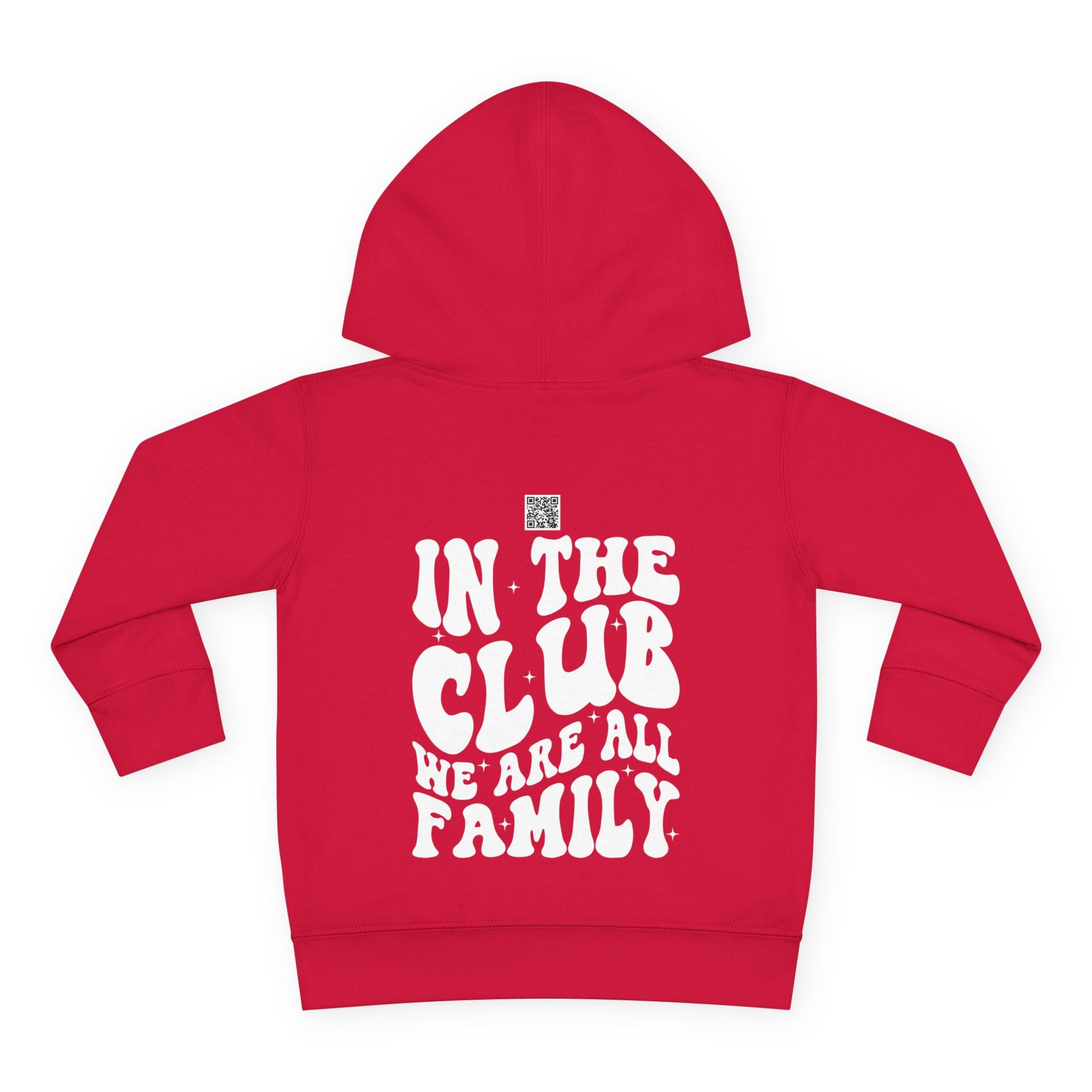Toddler Hoodie- "In The Club, We Are All Family" | Nextlevel NIL