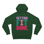Getting Fit Done Hoodie | Unisex Athletic & Gym Wear by Nextlevel NIL