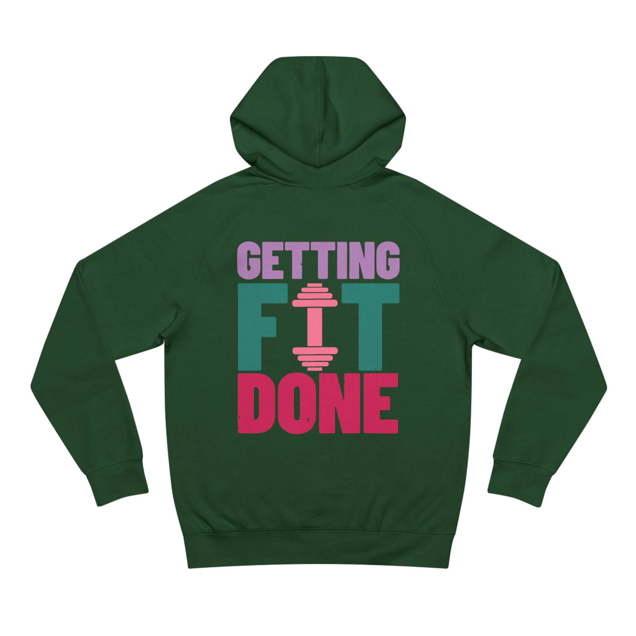Getting Fit Done Hoodie | Unisex Athletic & Gym Wear by Nextlevel NIL