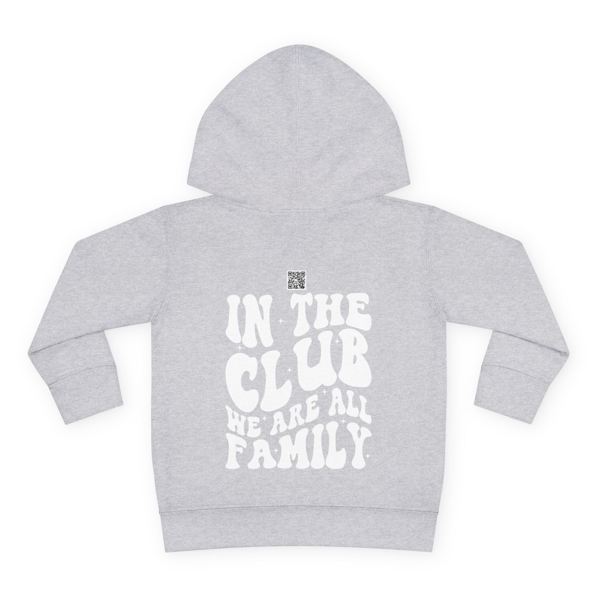 Toddler Hoodie- "In The Club, We Are All Family" | Nextlevel NIL