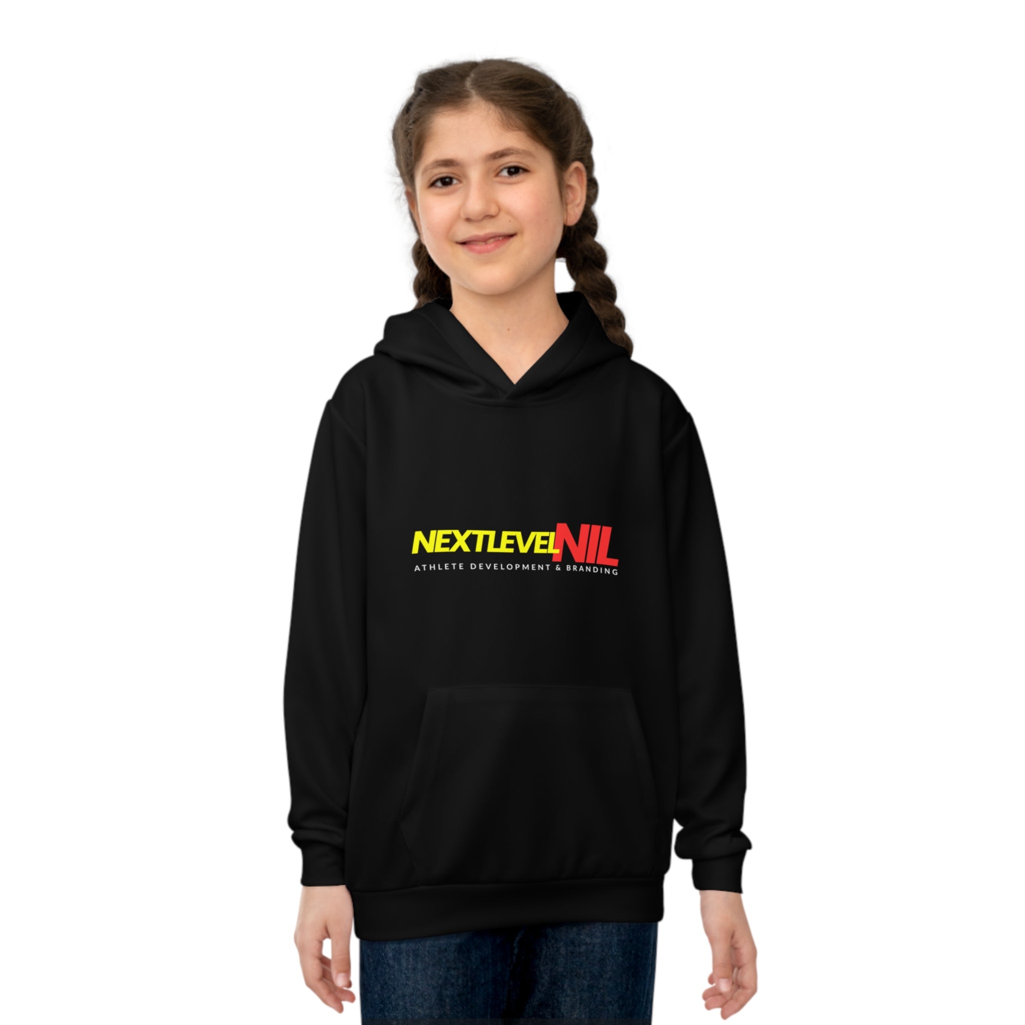 Kids Hoodie - "In The Club, We Are All Family"  | Nextlevel NIL