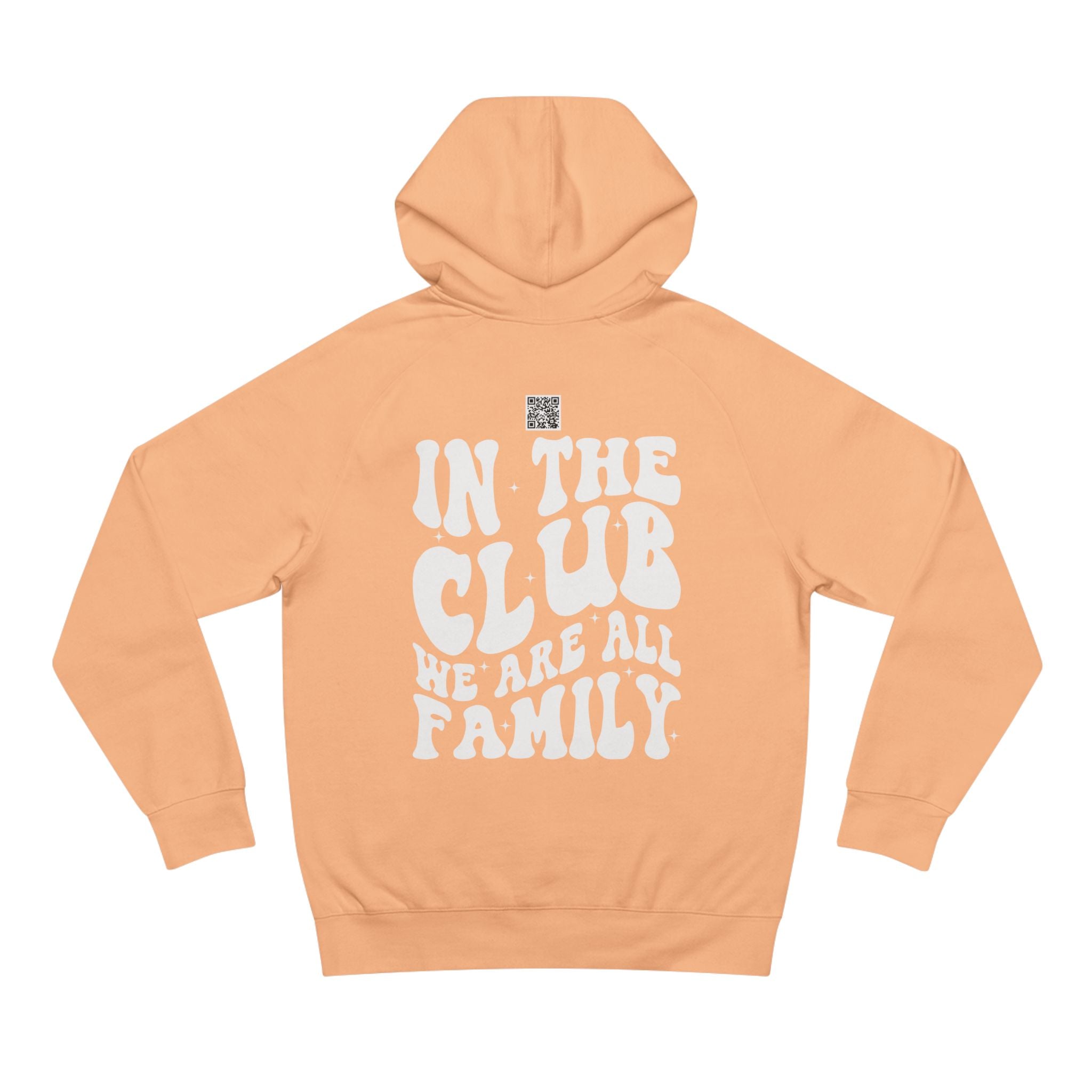 In Da Club We All Family Unisex Hoodie | Nextlevel NIL Athletic Streetwear
