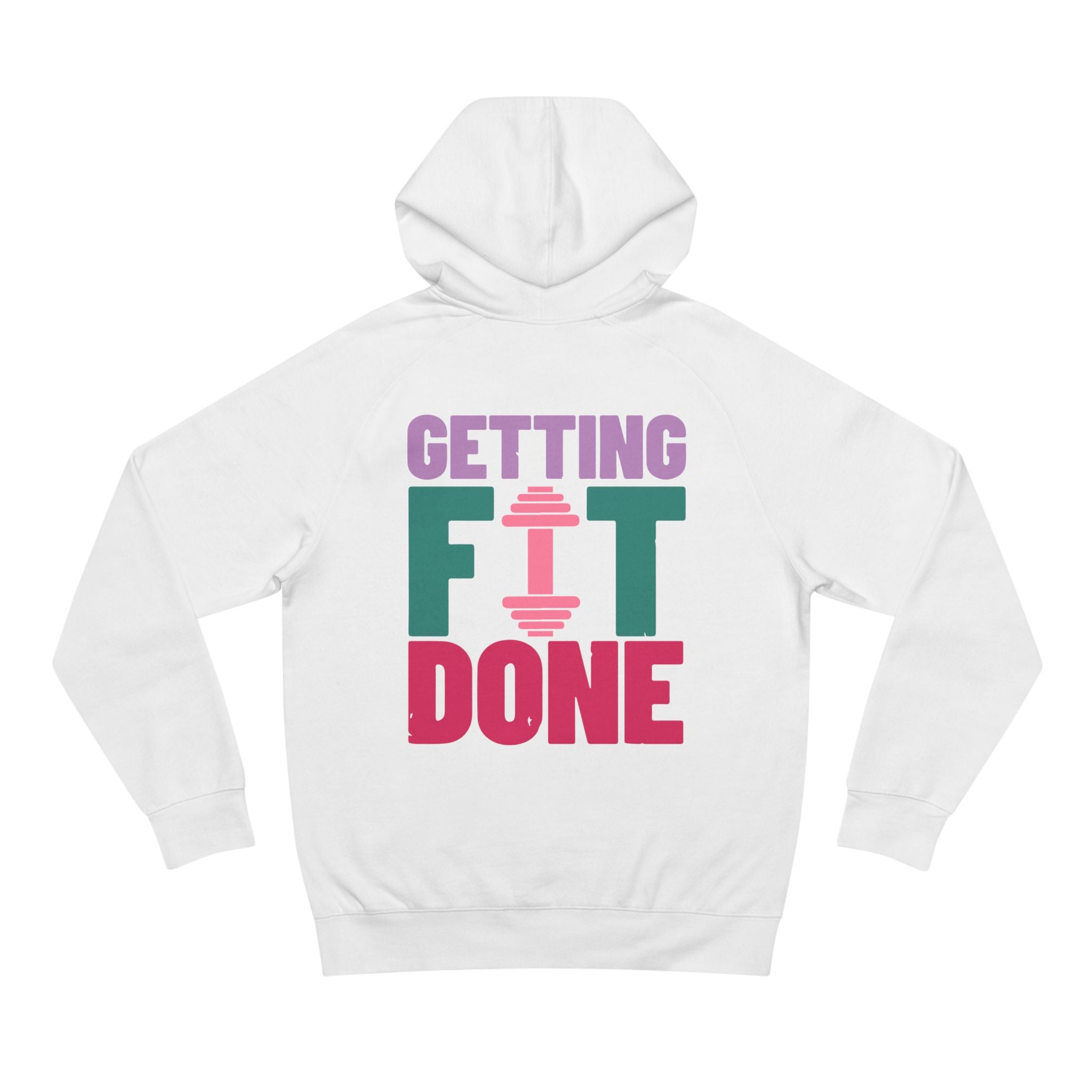 Getting Fit Done Hoodie | Unisex Athletic & Gym Wear by Nextlevel NIL
