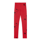 Youth Unisex Sport Compression Leggings- "GOAT" God Over All Things Pattern | Nextlevel NIL