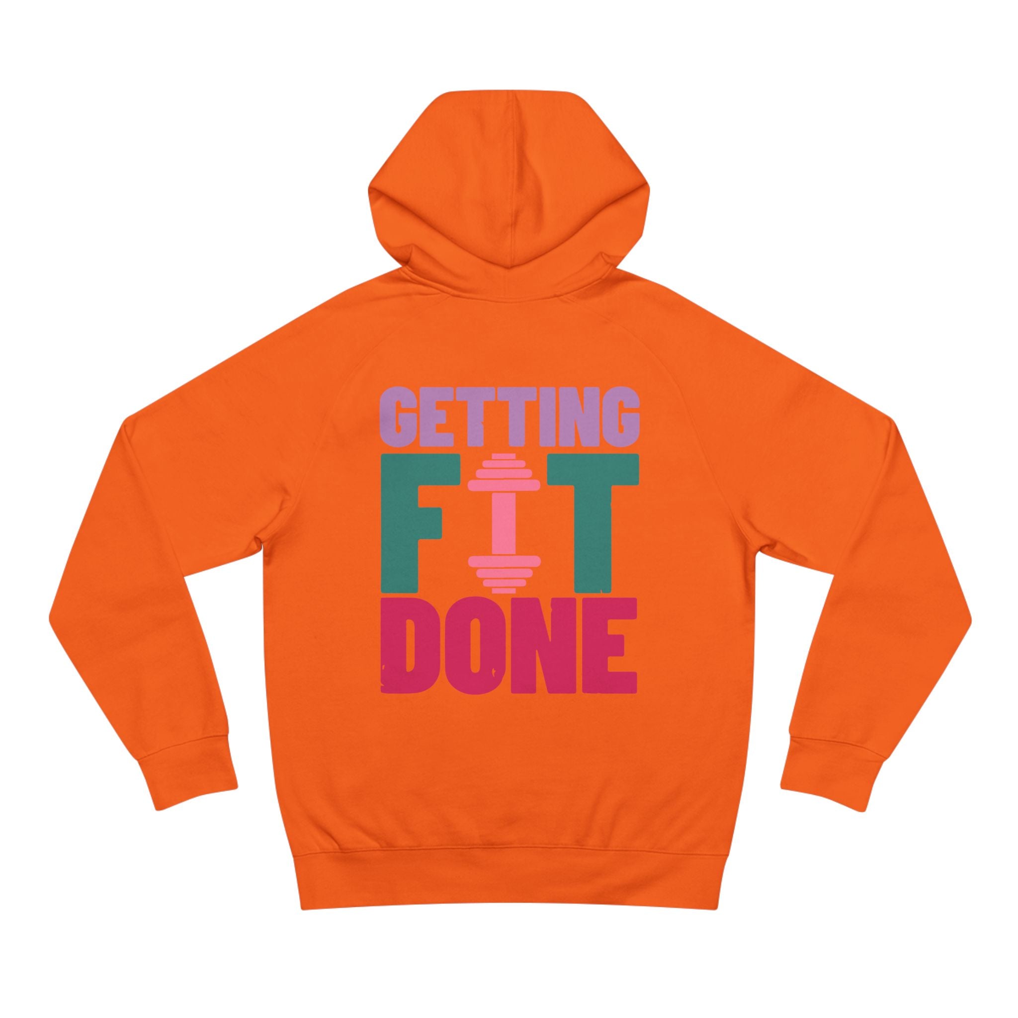 Getting Fit Done Hoodie | Unisex Athletic & Gym Wear by Nextlevel NIL