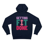 Getting Fit Done Hoodie | Unisex Athletic & Gym Wear by Nextlevel NIL