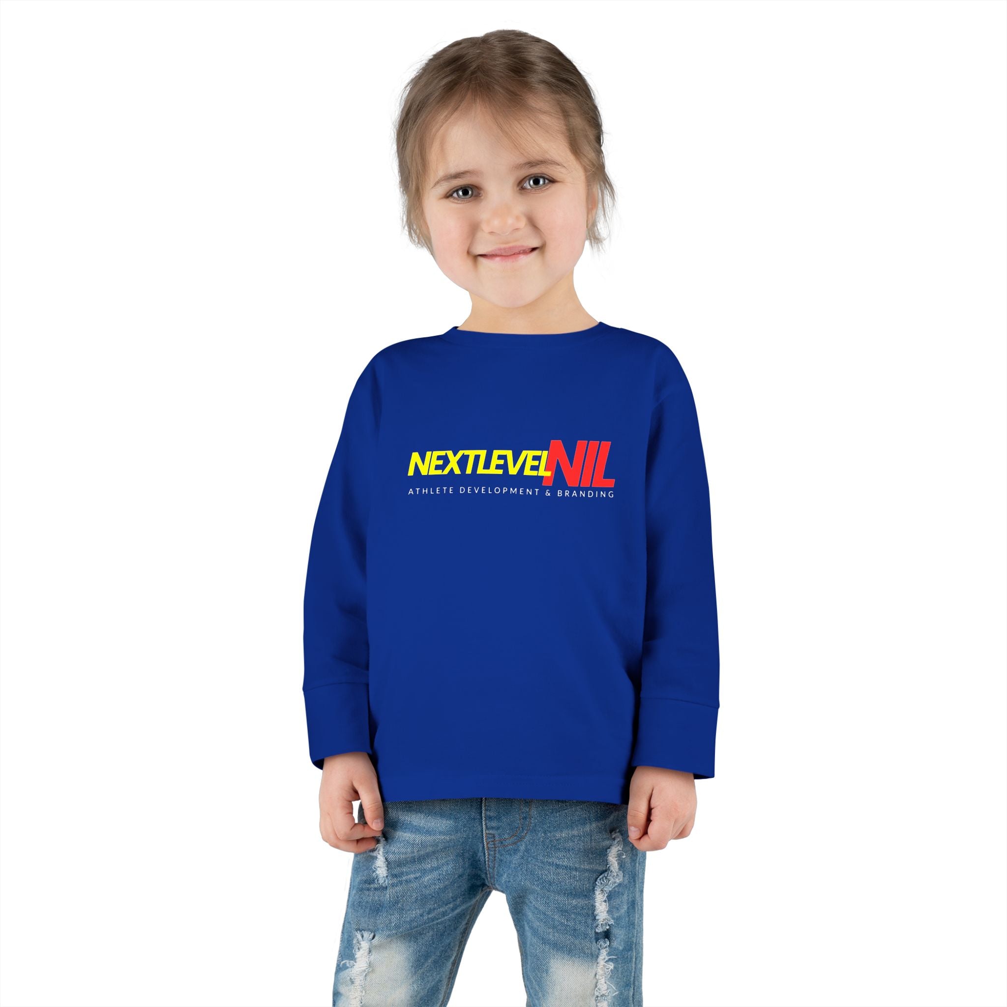 Next Level NIL Toddler Long Sleeve Tee - Fun & Stylish Kids Apparel