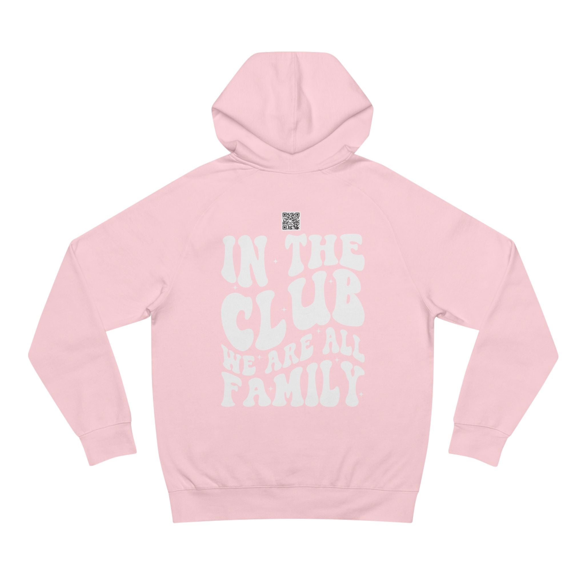 In Da Club We All Family Unisex Hoodie | Nextlevel NIL Athletic Streetwear